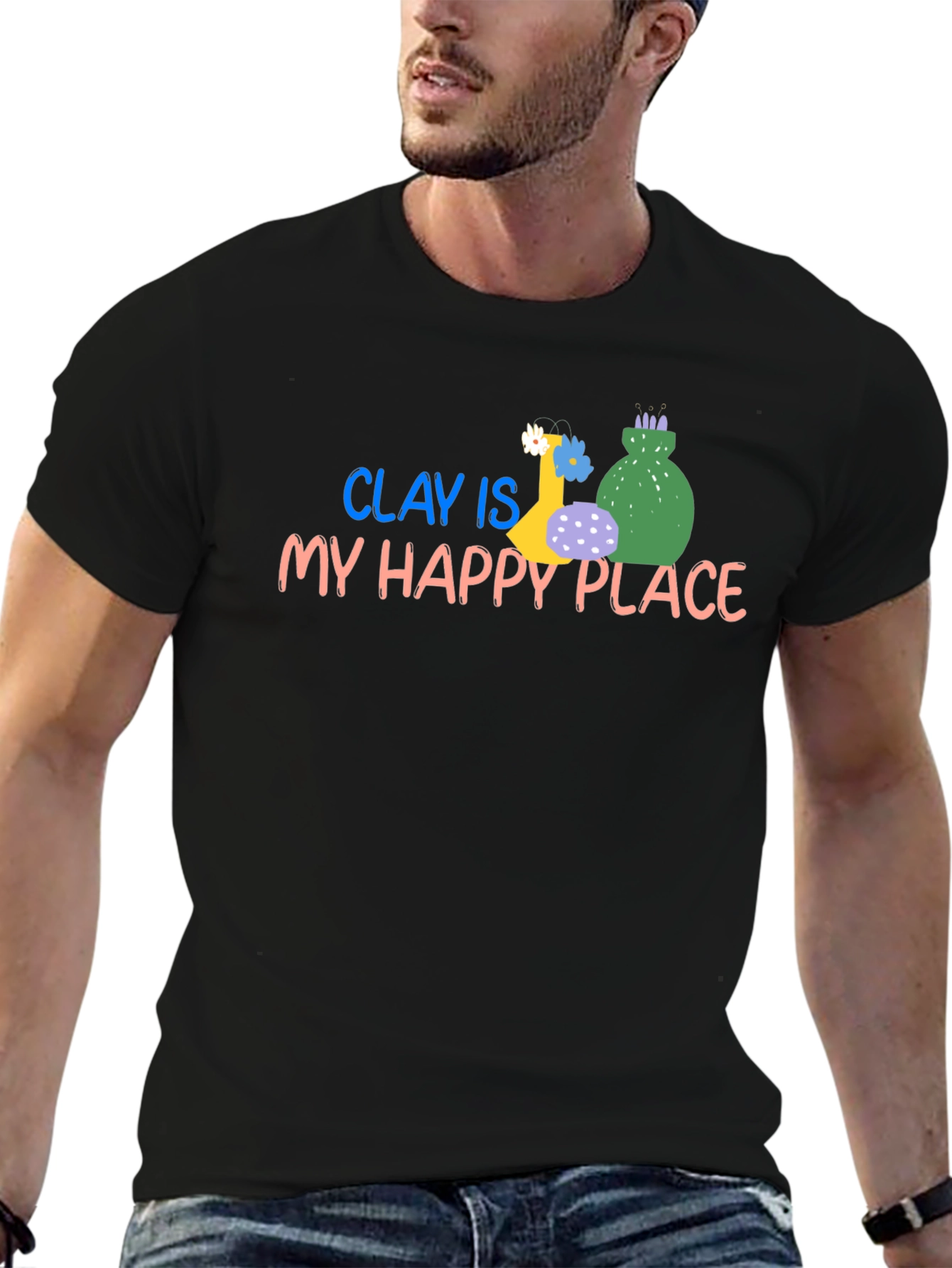 Clay Is My Happy Place T-Shirt