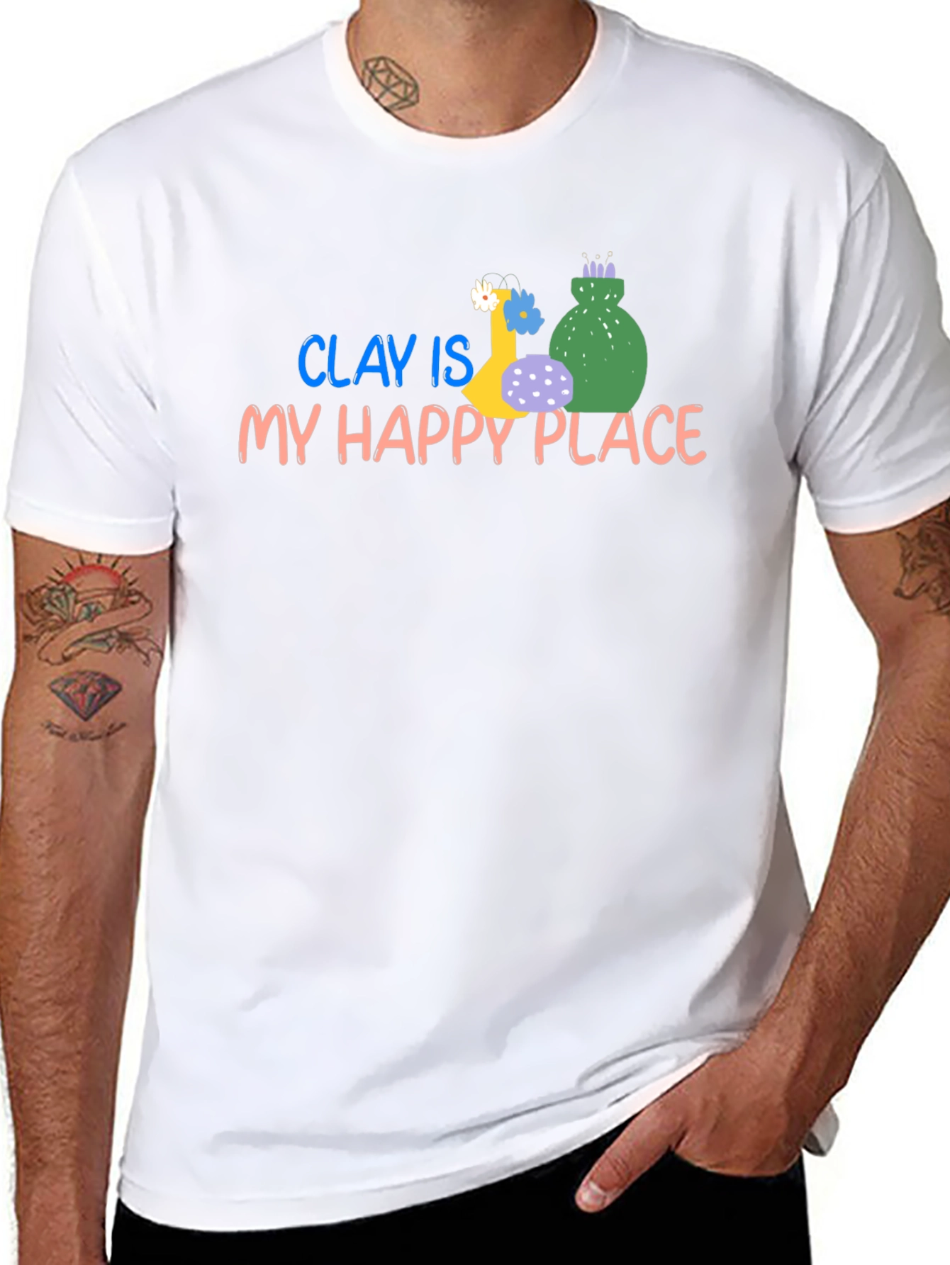 Clay Is My Happy Place T-Shirt