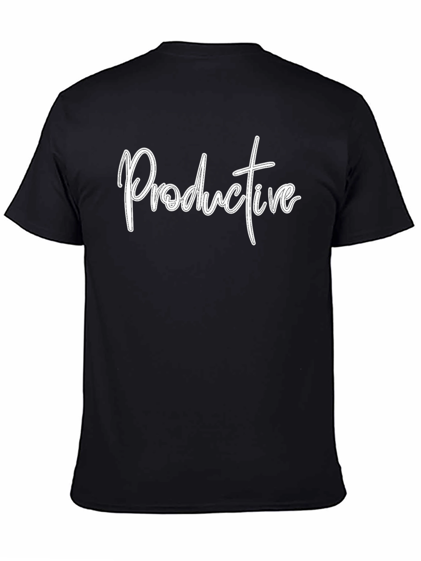 Productive Black T-Shirt