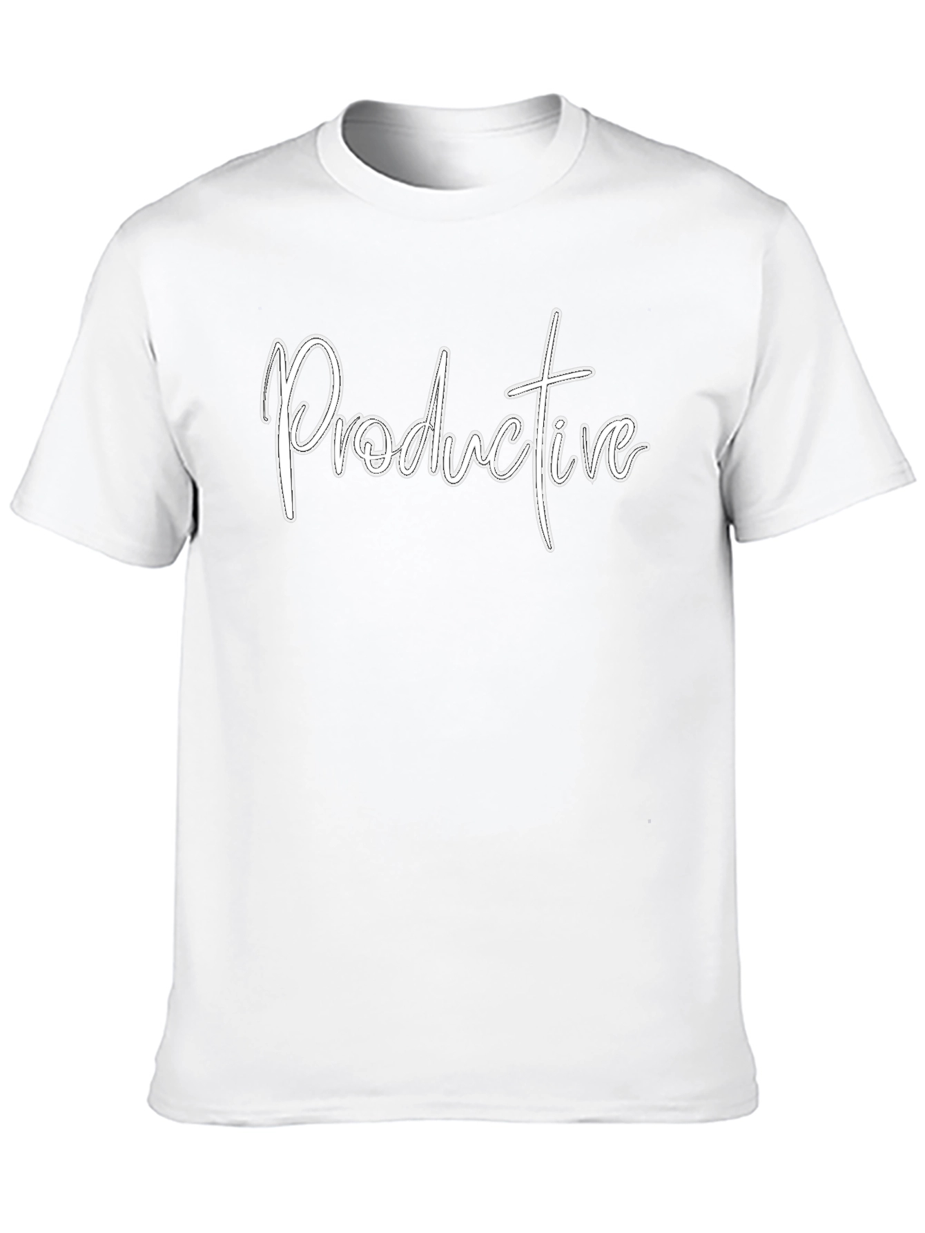 Productive Black T-Shirt