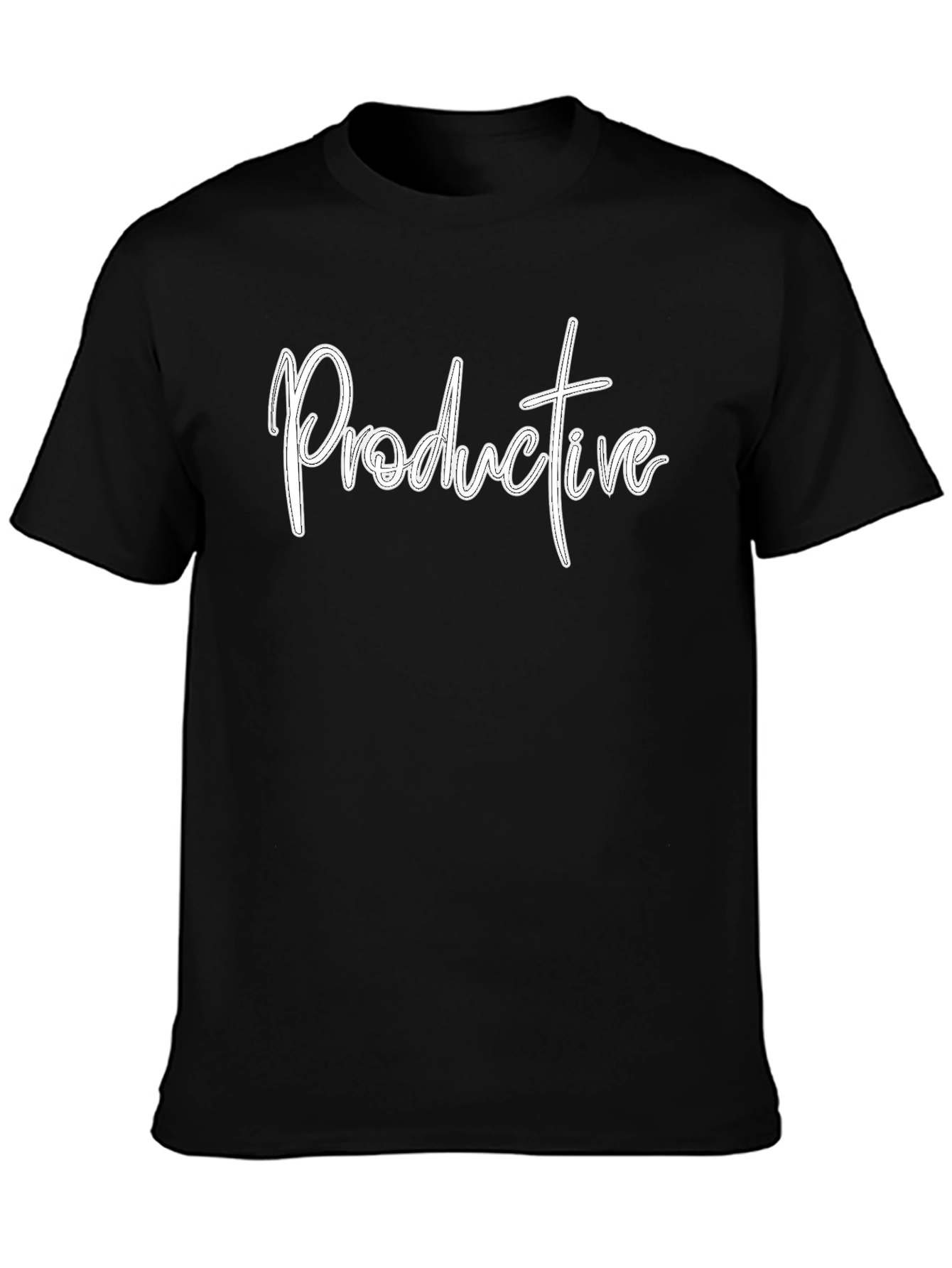 Productive Black T-Shirt