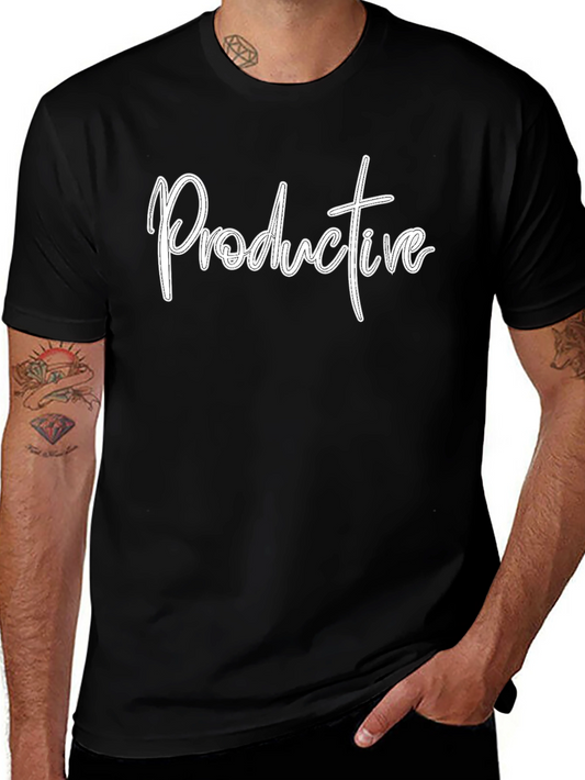 Productive Black T-Shirt