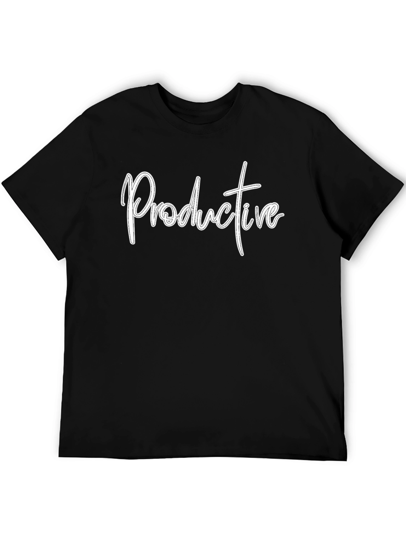 Productive Black T-Shirt