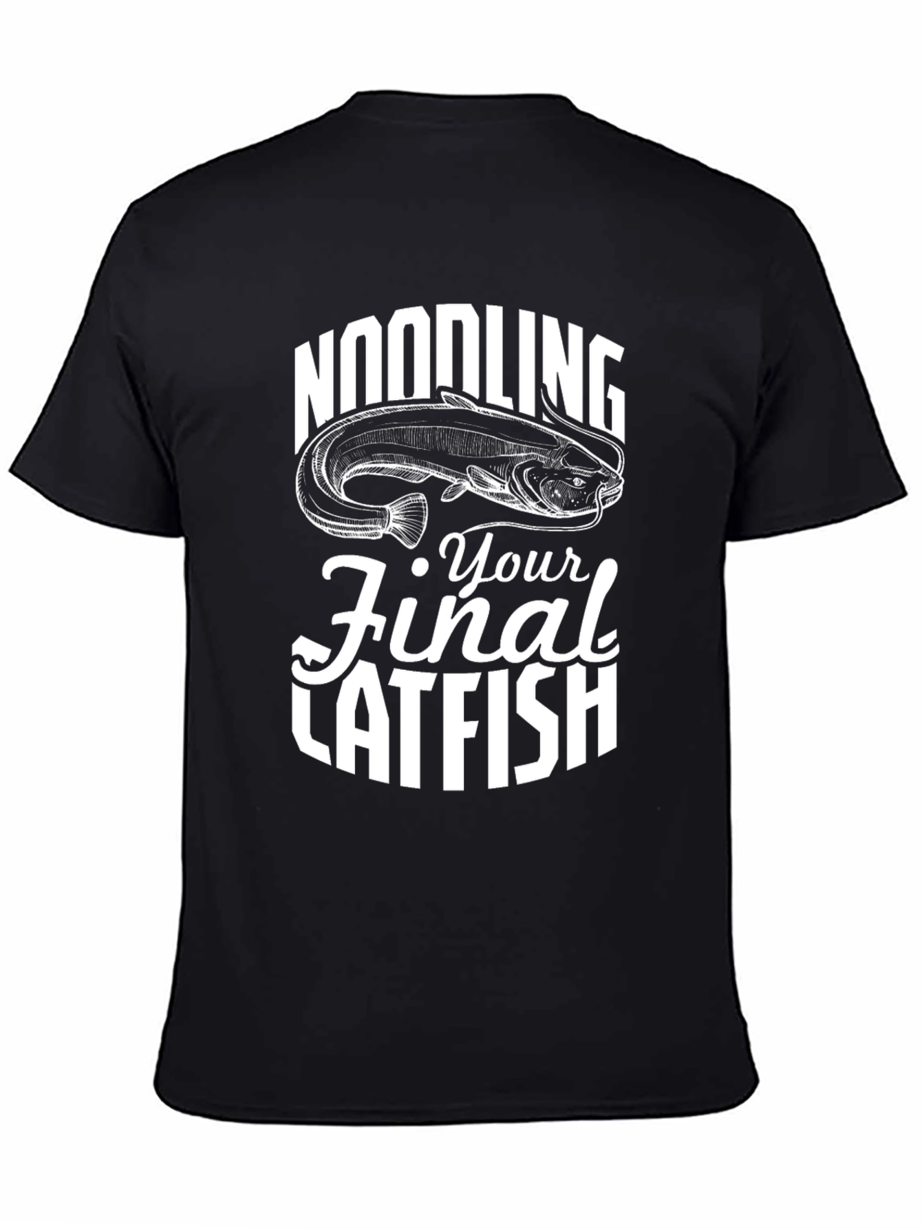 Noodling Catfish Graphic Tee