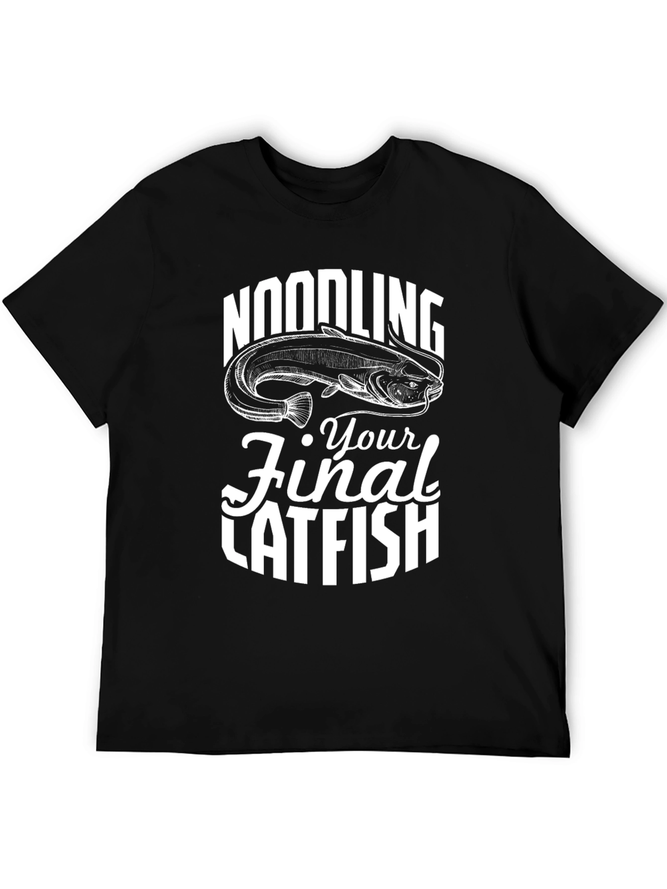 Noodling Catfish Graphic Tee