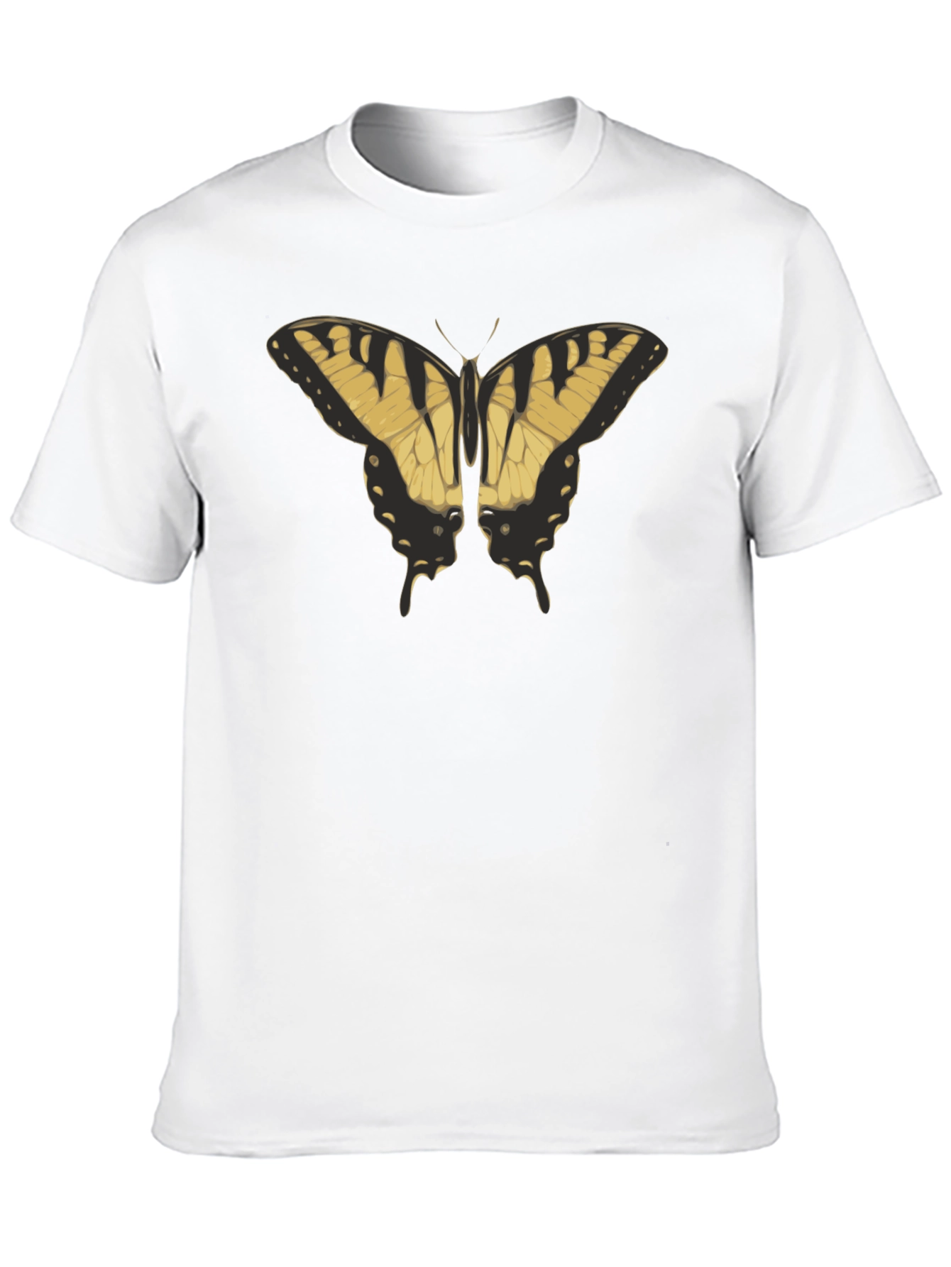 Butterfly Graphic Black T-Shirt