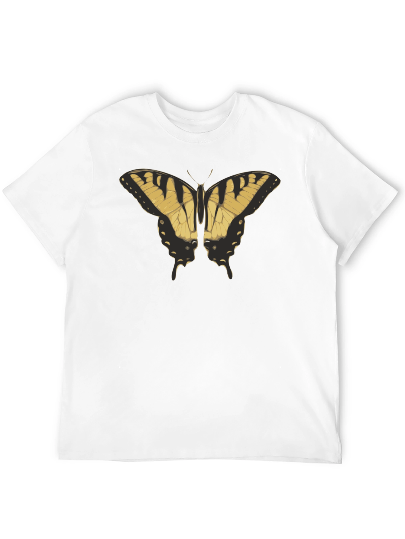 Butterfly Graphic Black T-Shirt