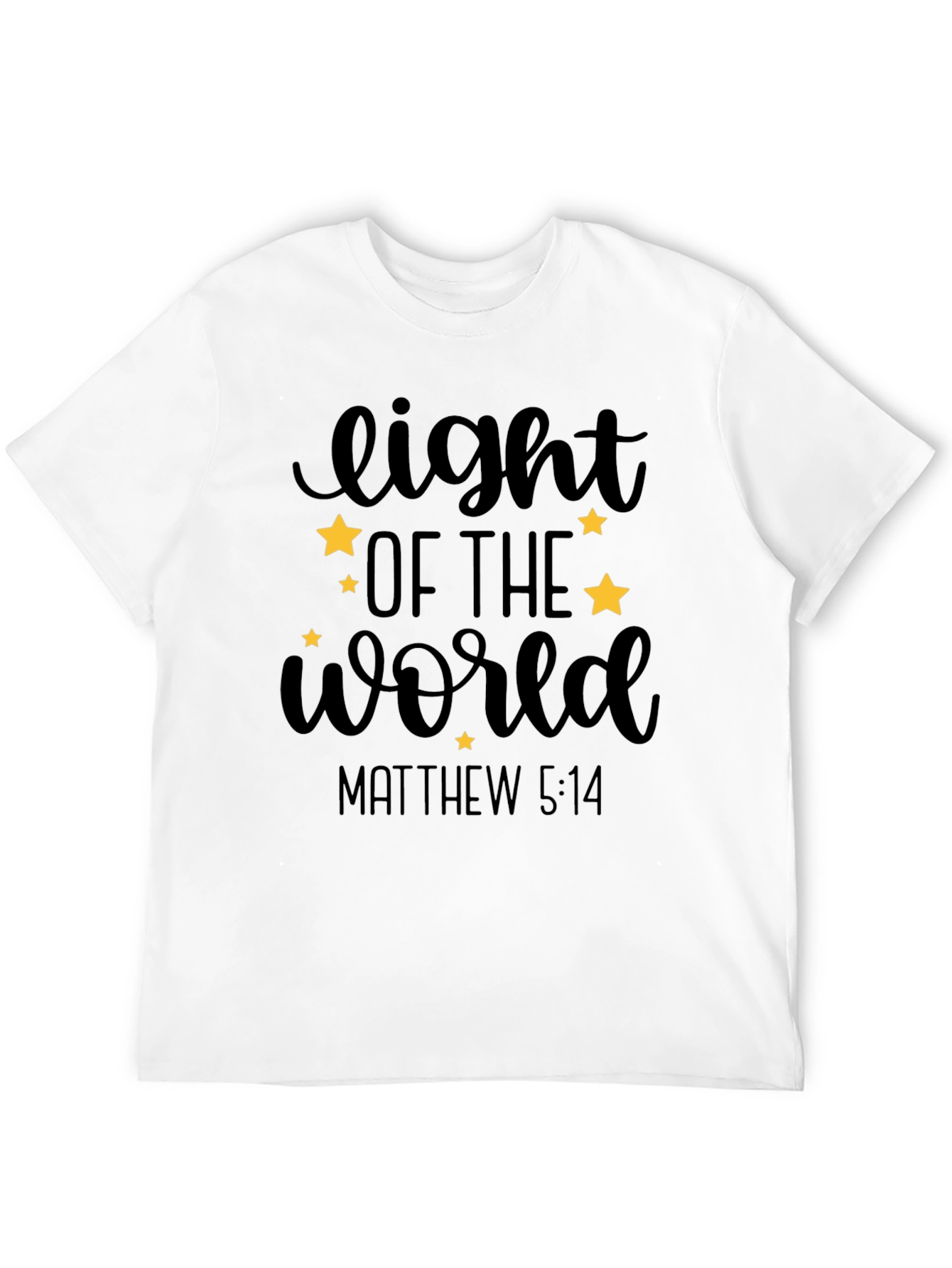 Light of the World Matthew 5:14 Graphic Tee