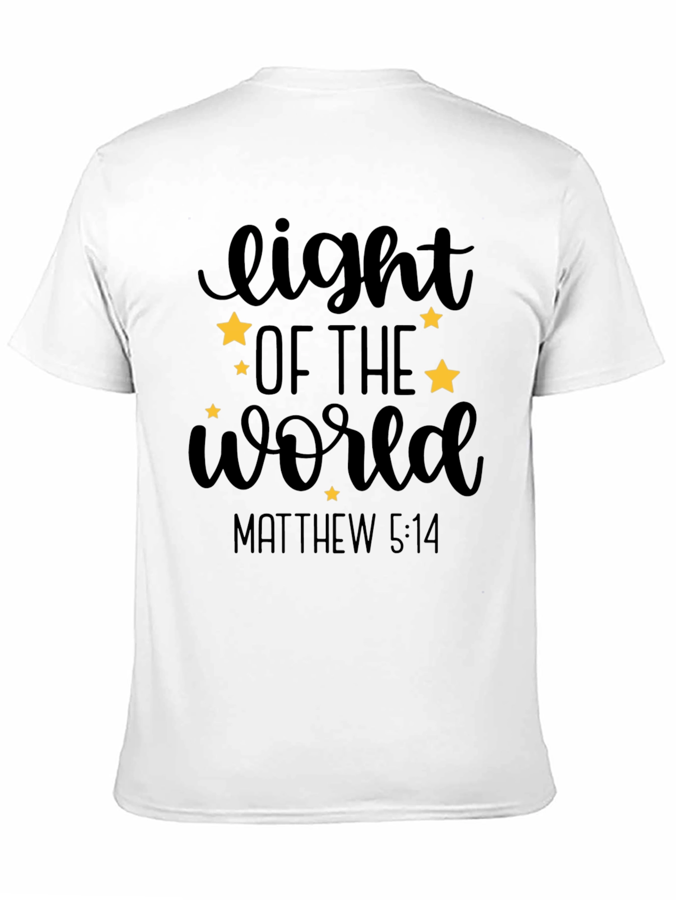 Light of the World Matthew 5:14 Graphic Tee