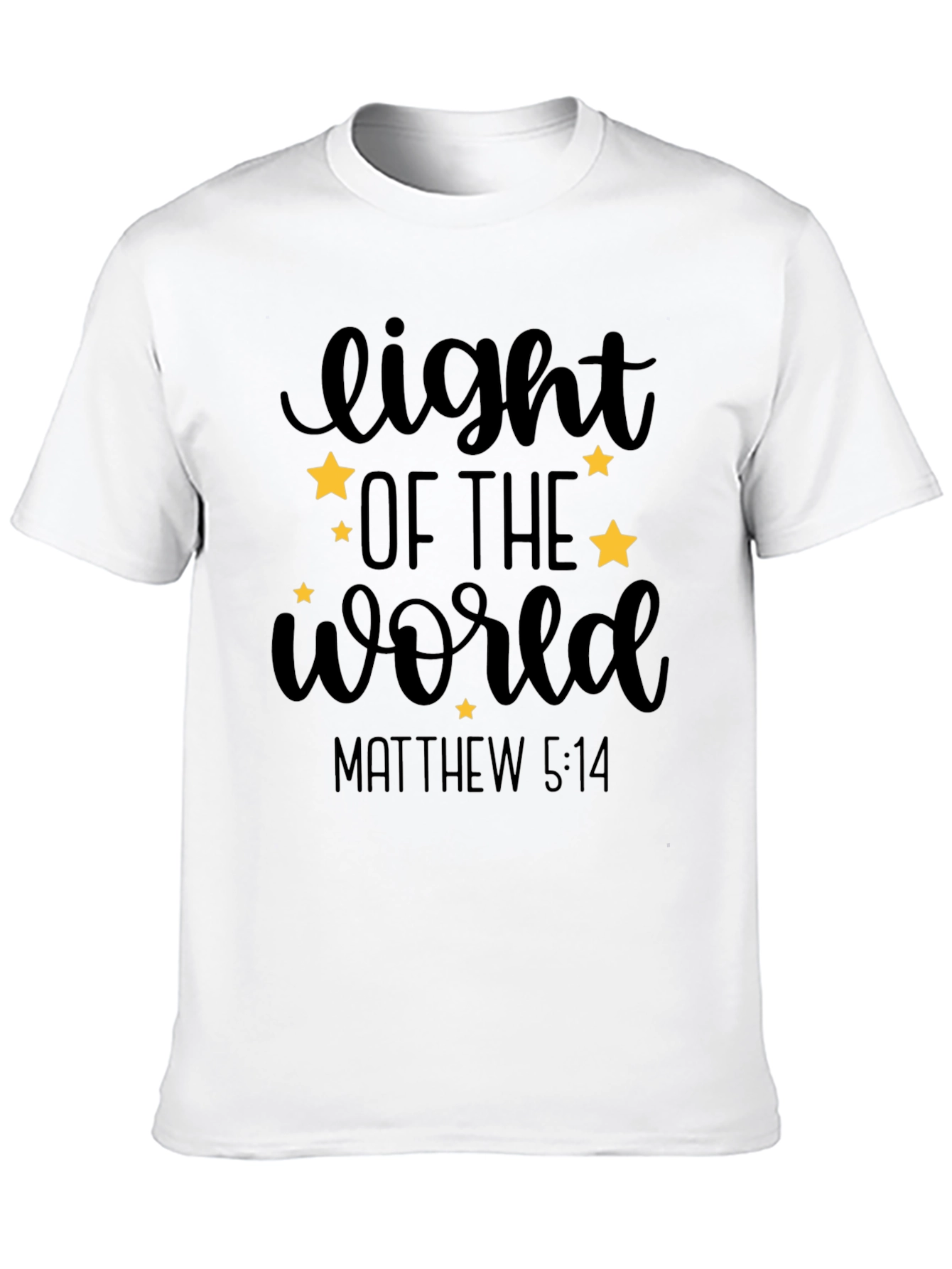Light of the World Matthew 5:14 Graphic Tee