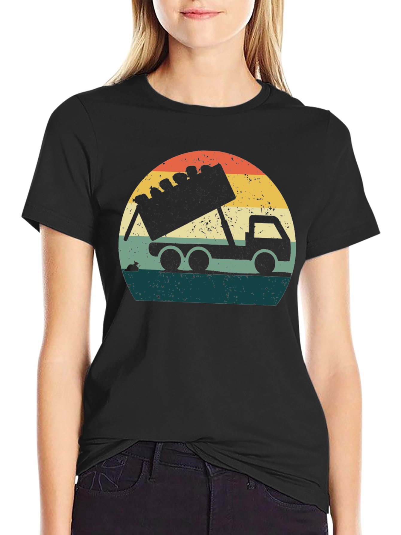 Retro Dump Truck T-Shirt