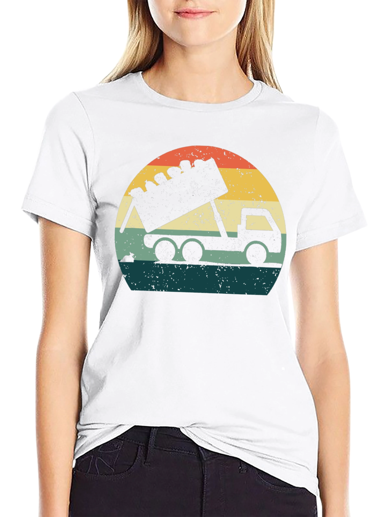 Retro Dump Truck T-Shirt