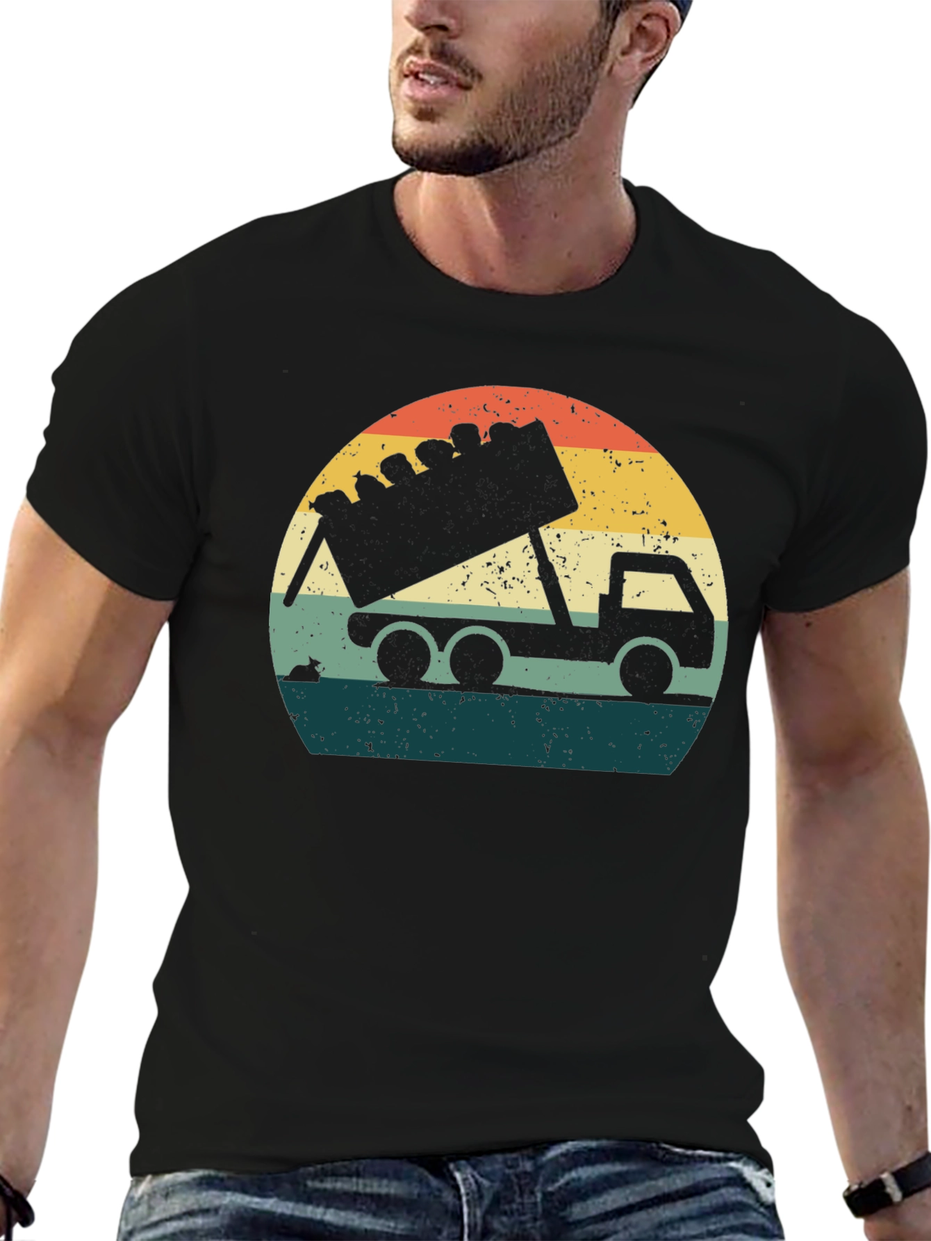 Retro Dump Truck T-Shirt