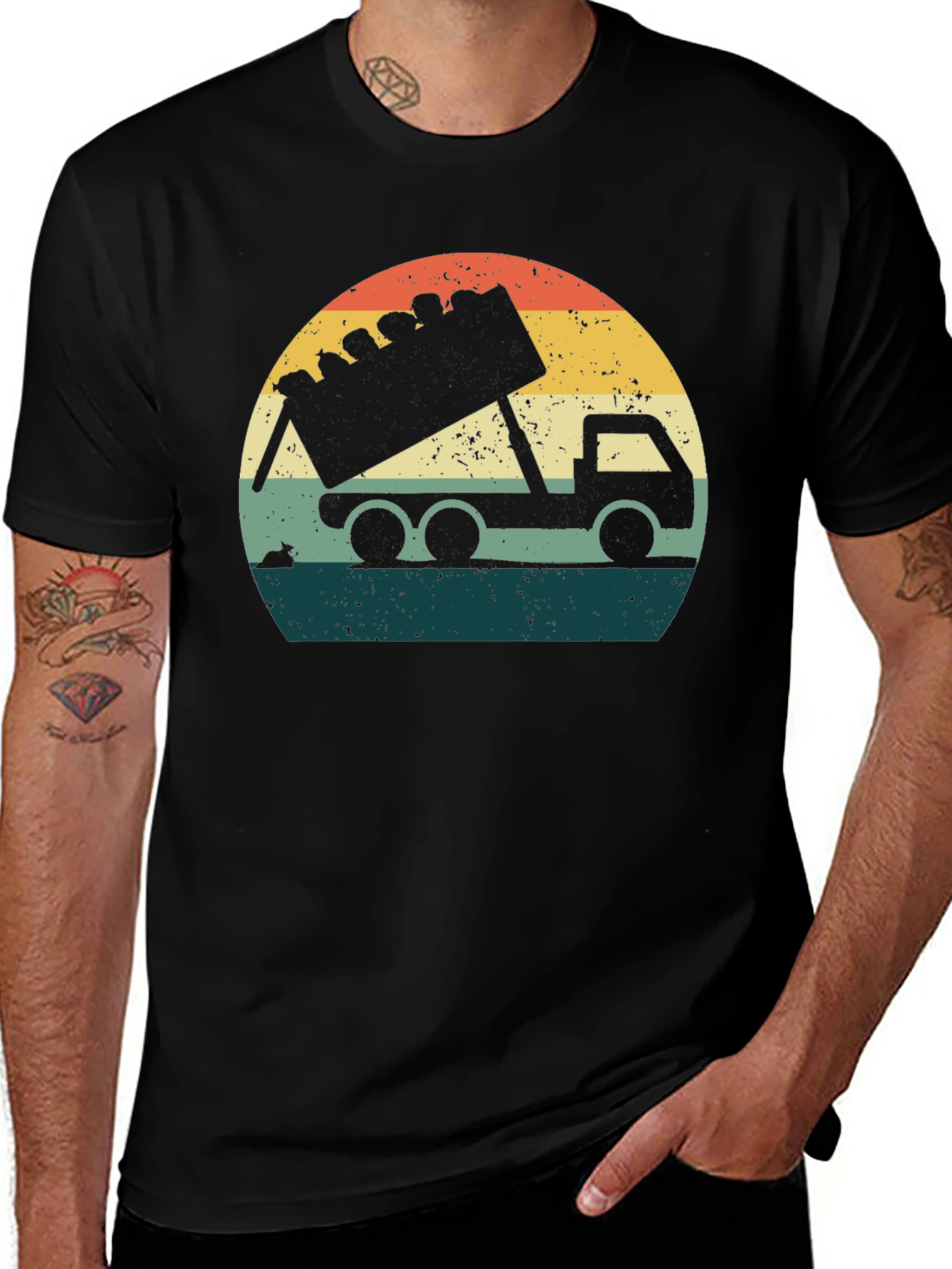 Retro Dump Truck T-Shirt
