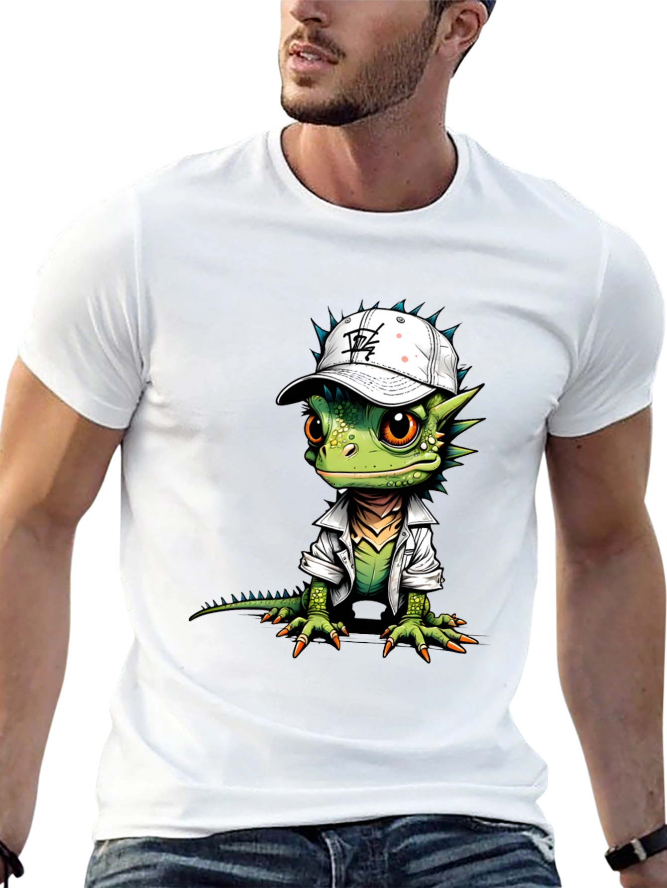 Cool Lizard Graphic Tee