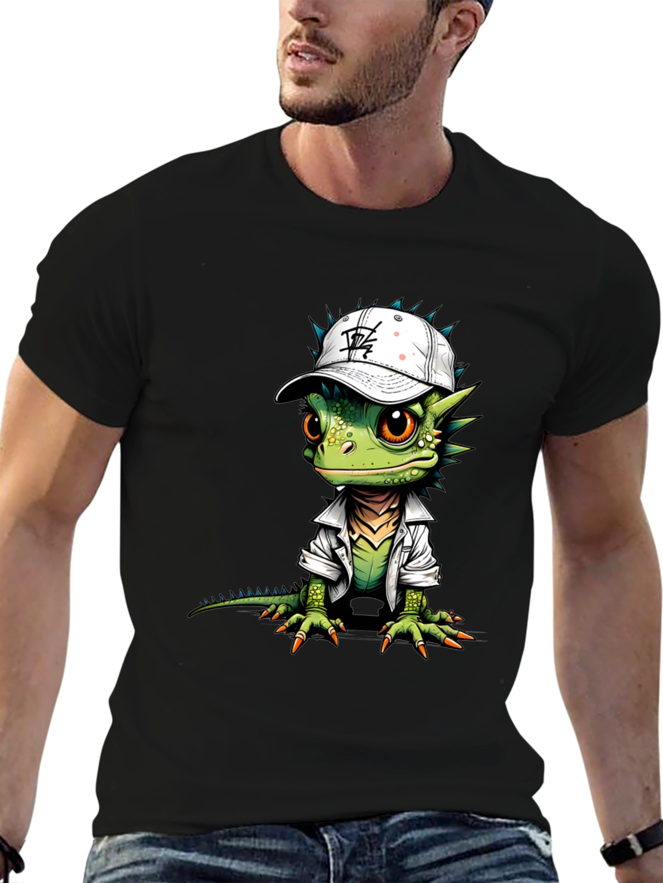 Cool Lizard Graphic Tee
