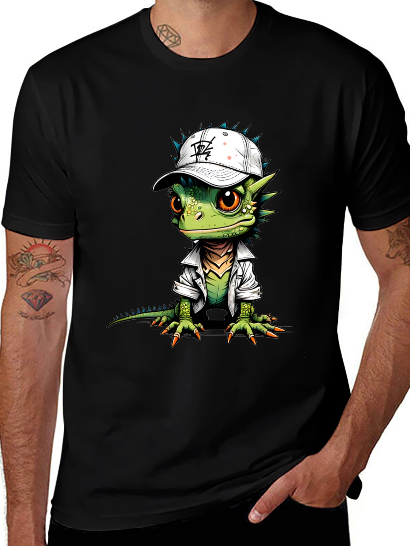Cool Lizard Graphic Tee