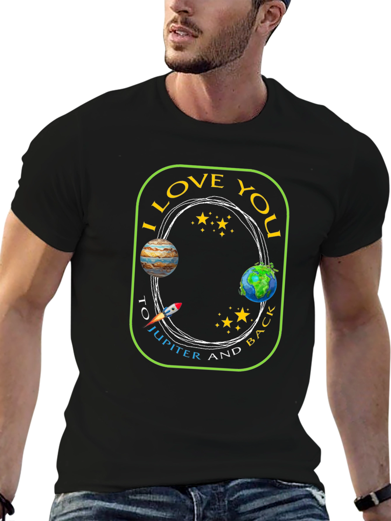 I Love You to Jupiter and Back T-Shirt