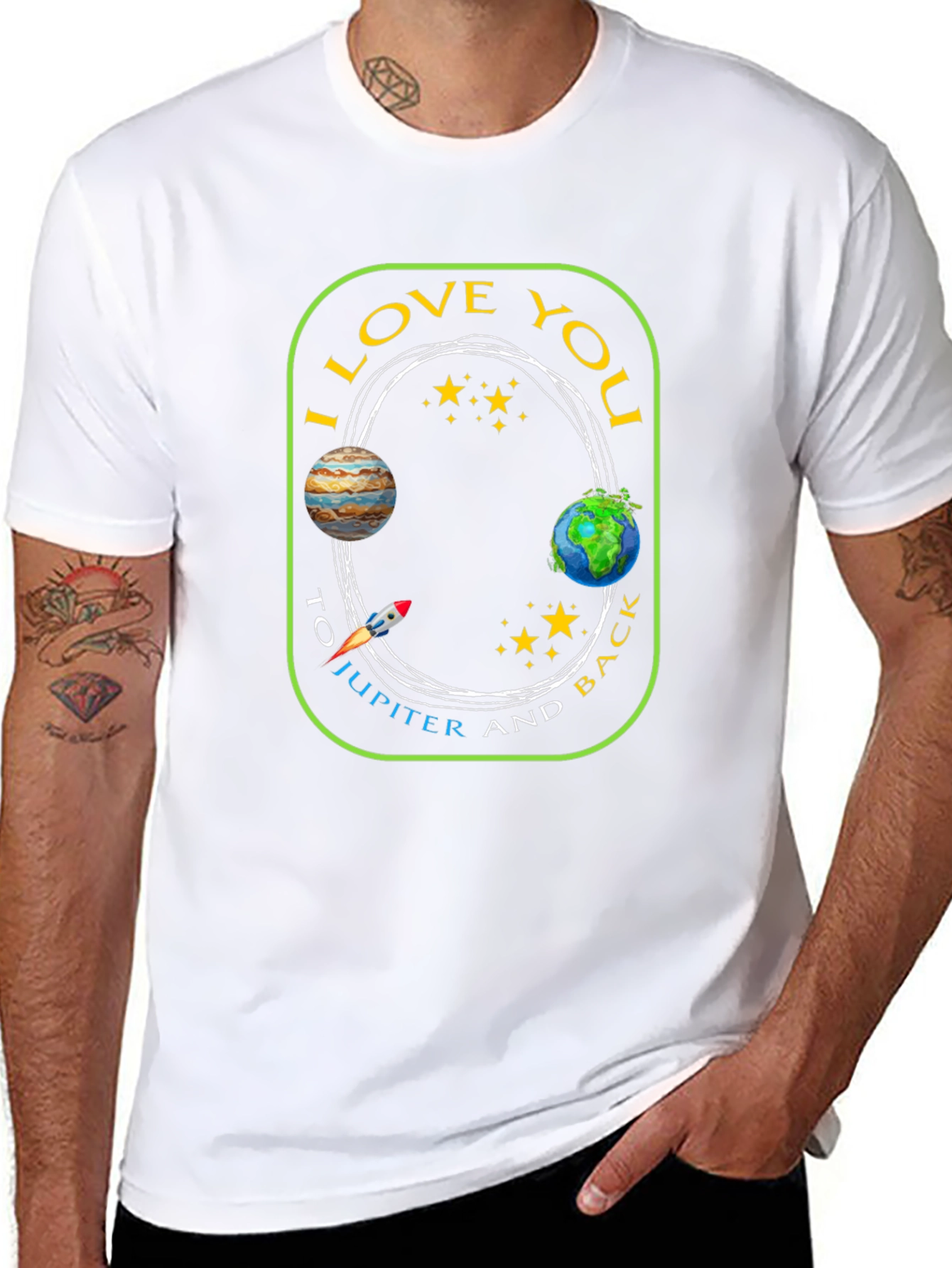 I Love You to Jupiter and Back T-Shirt