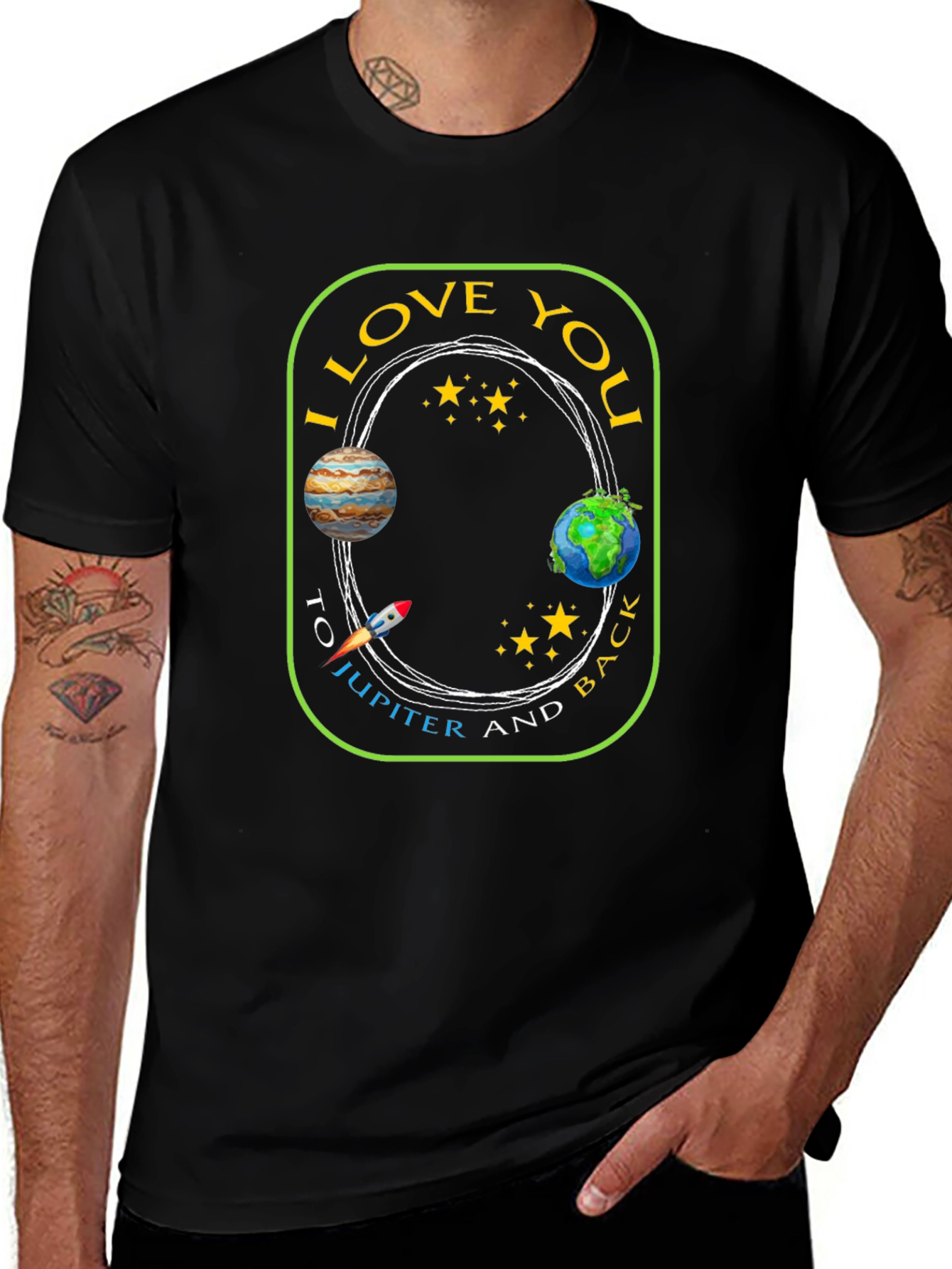 I Love You to Jupiter and Back T-Shirt