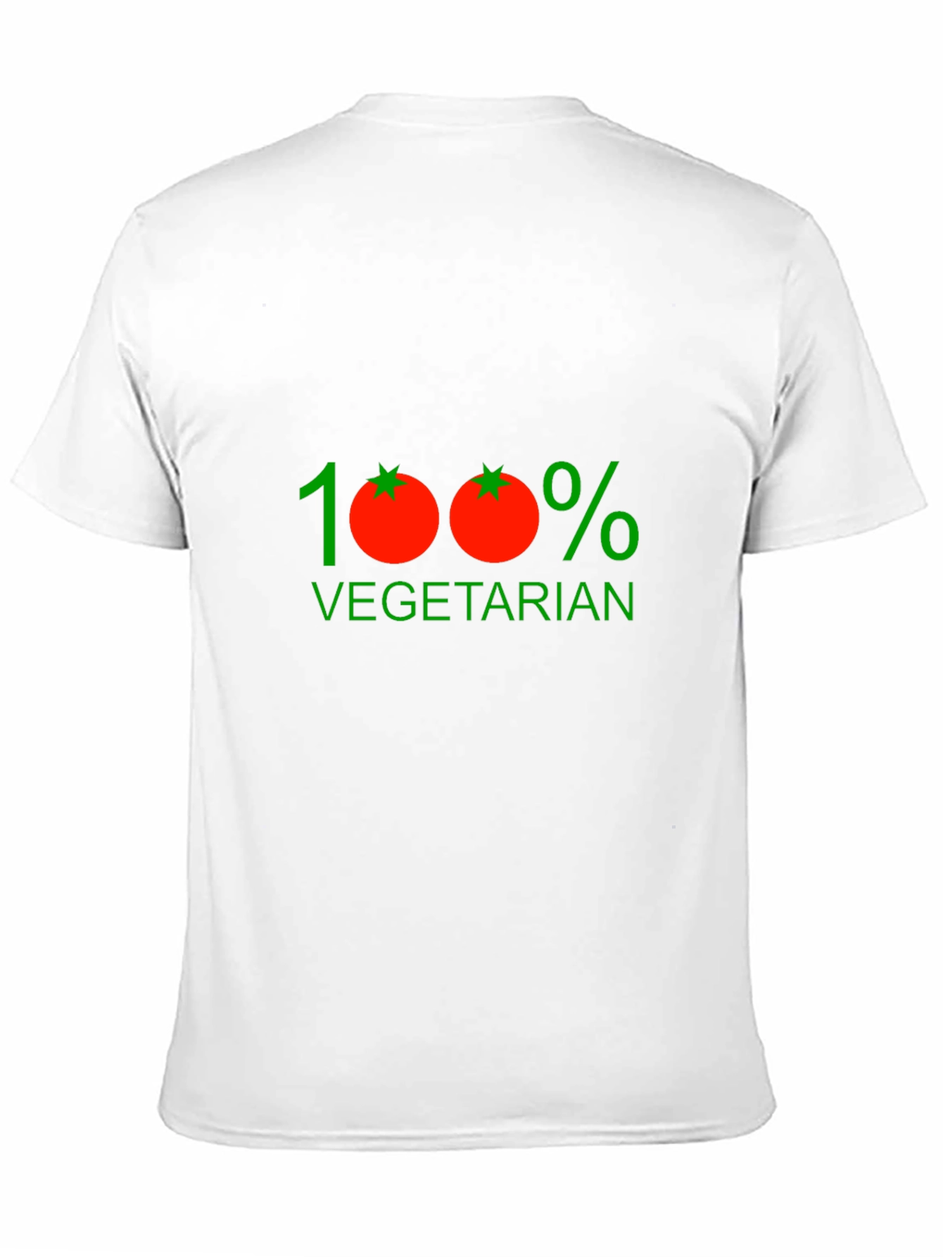 100% Vegetarian Graphic Tee - Black