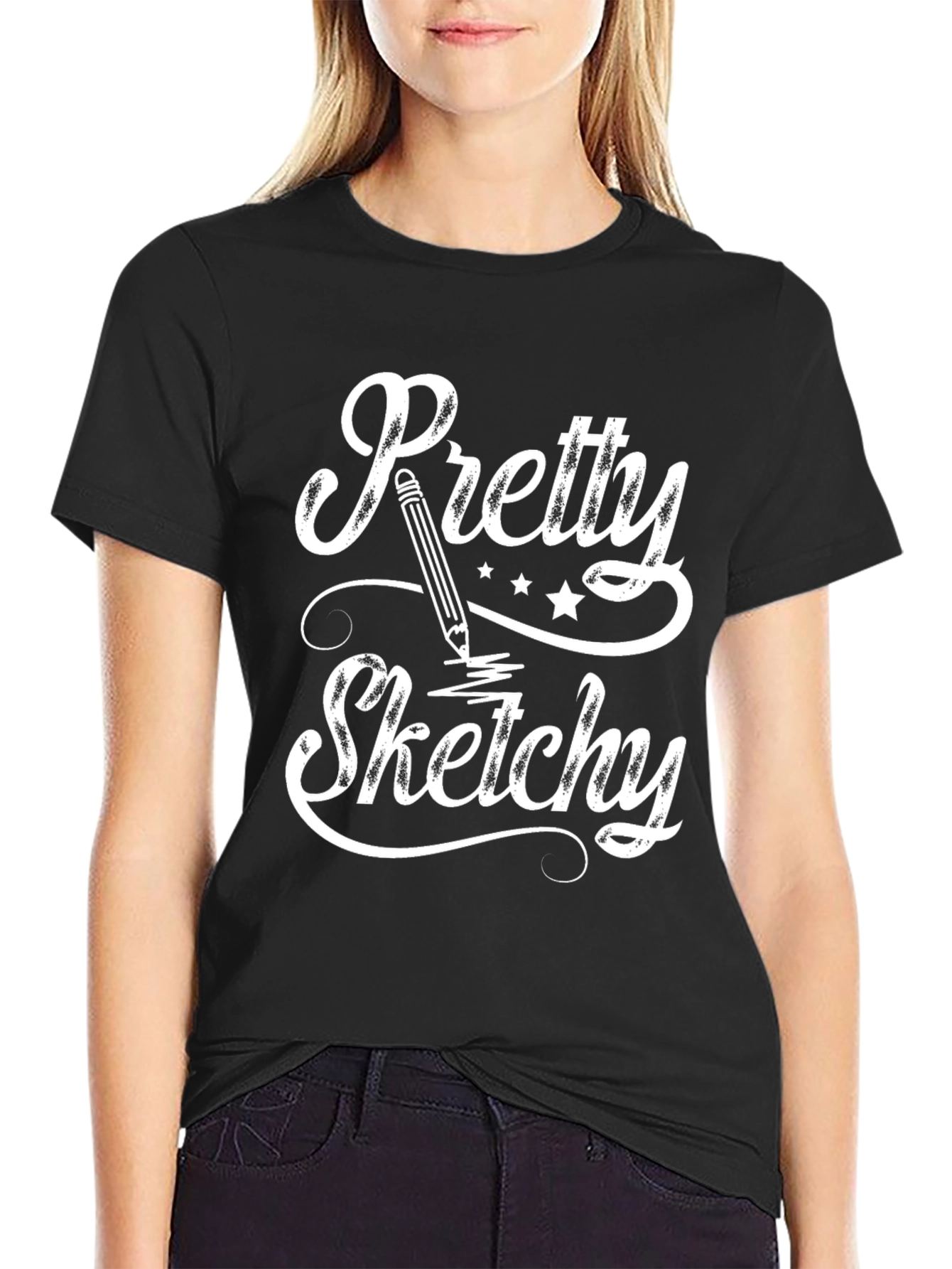 Pretty Sketchy Graphic Tee
