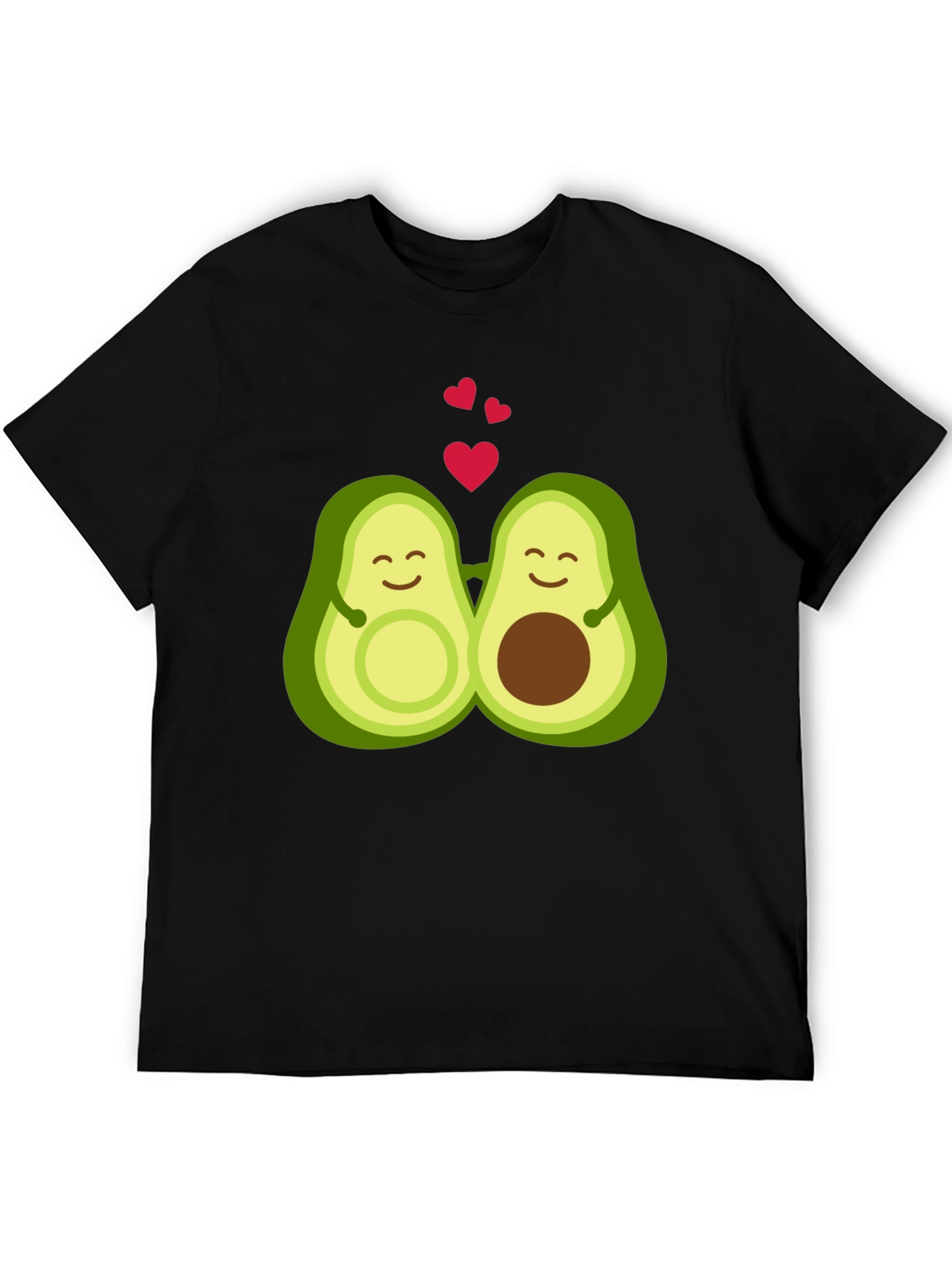 Avocado Love T-Shirt - Black