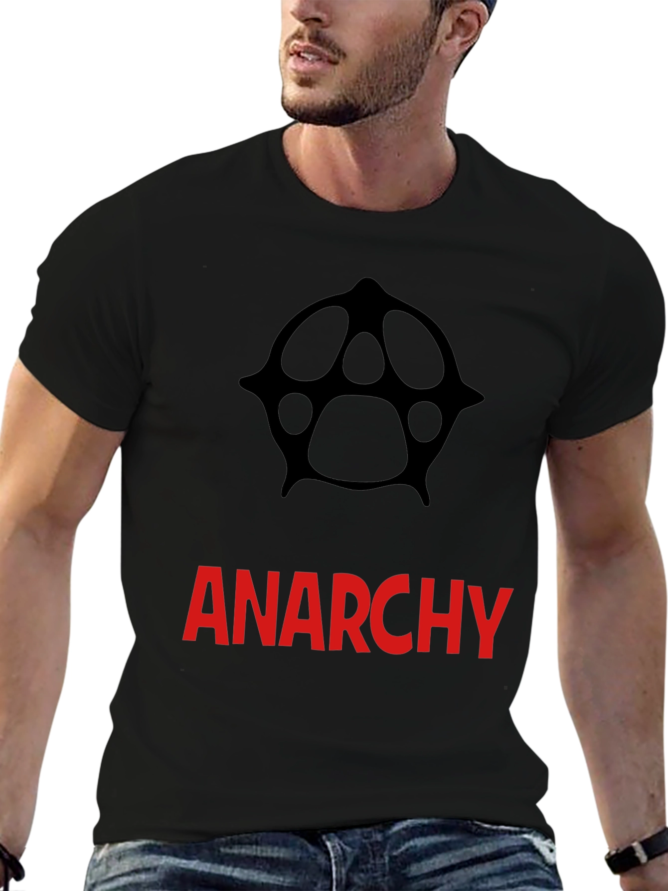 Anarchy Graphic Print Tee