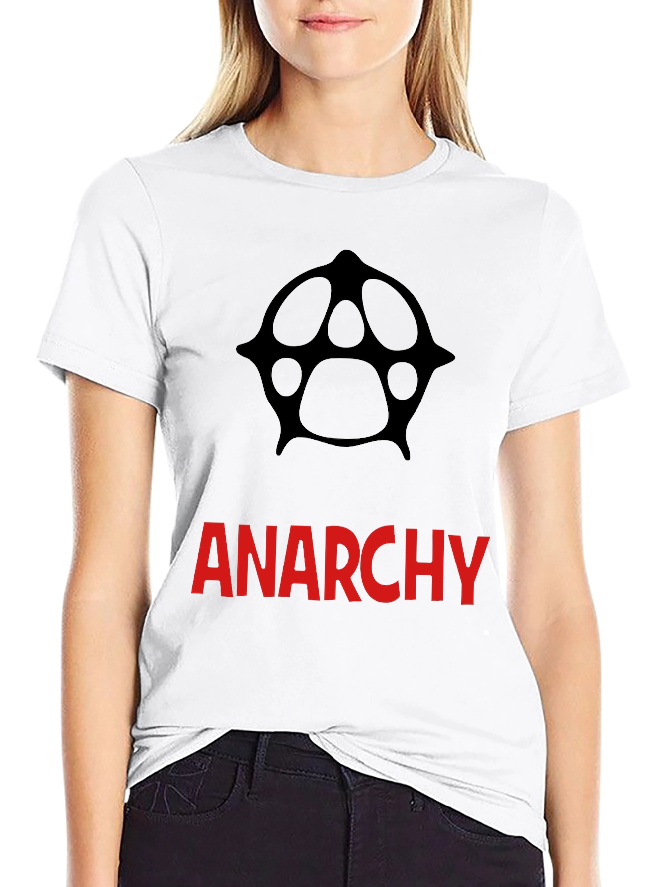 Anarchy Graphic Print Tee