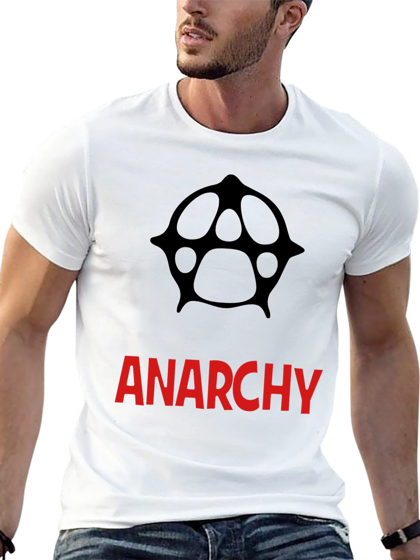 Anarchy Graphic Print Tee