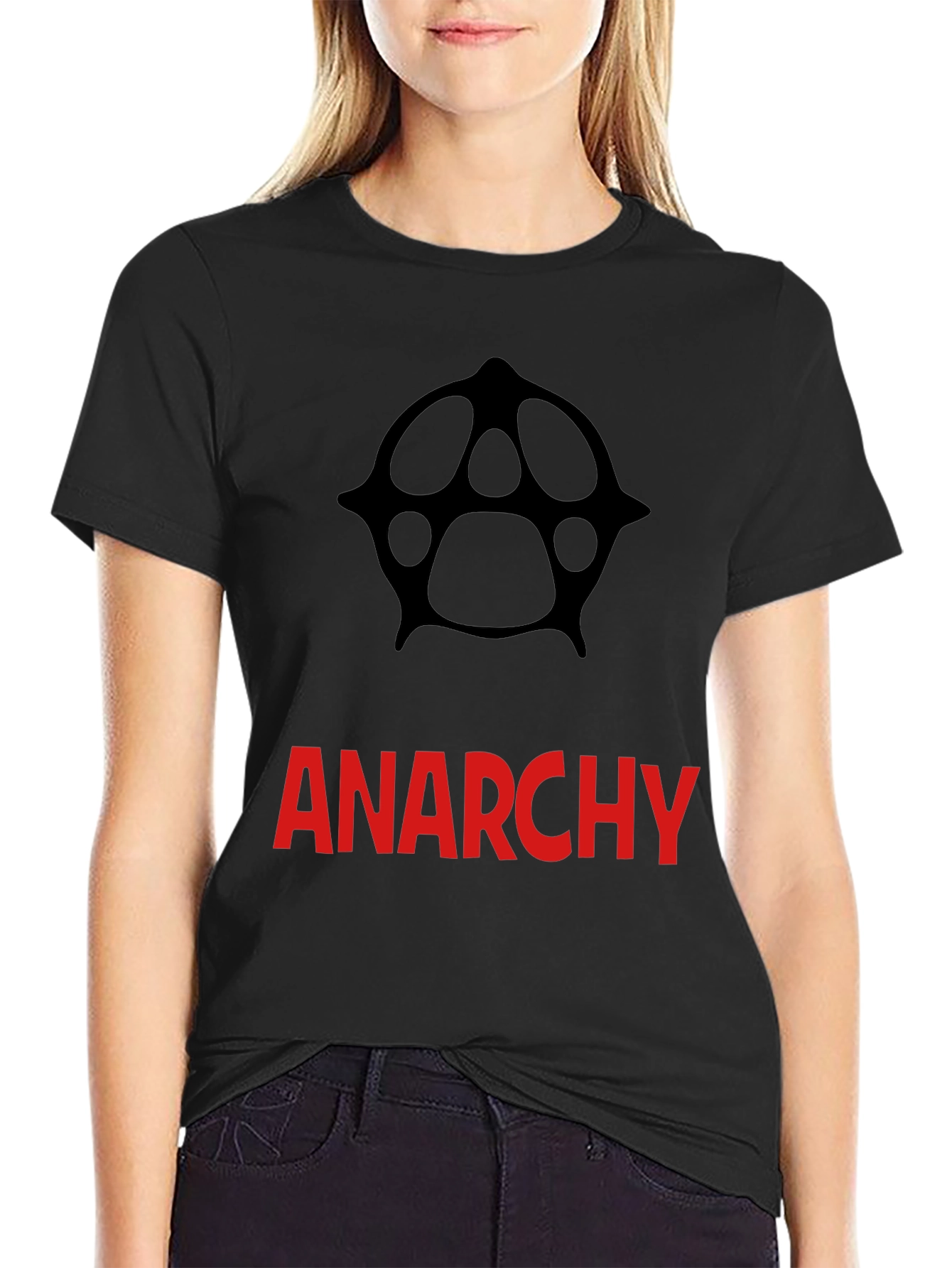 Anarchy Graphic Print Tee