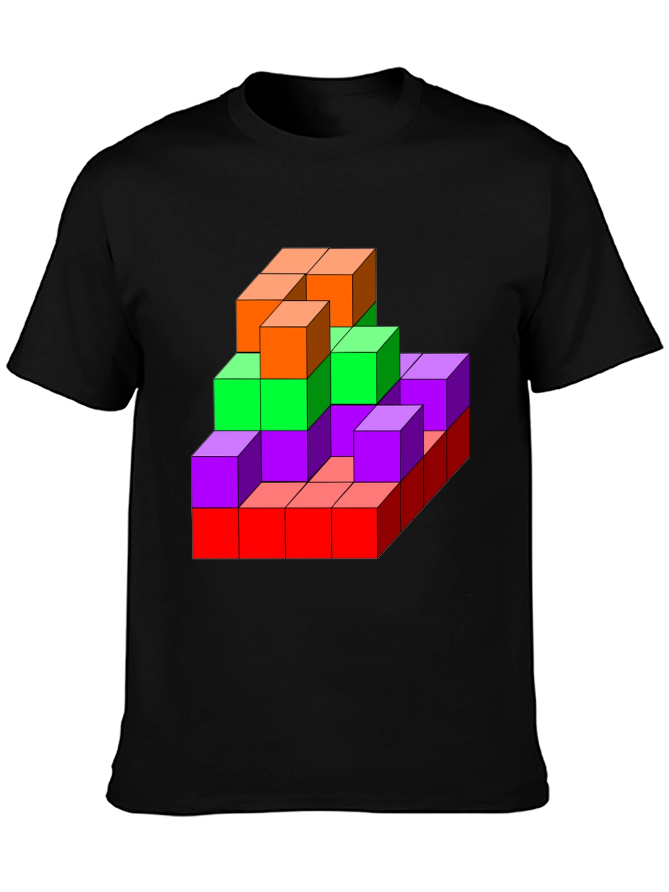 Colorful Cubes T-Shirt