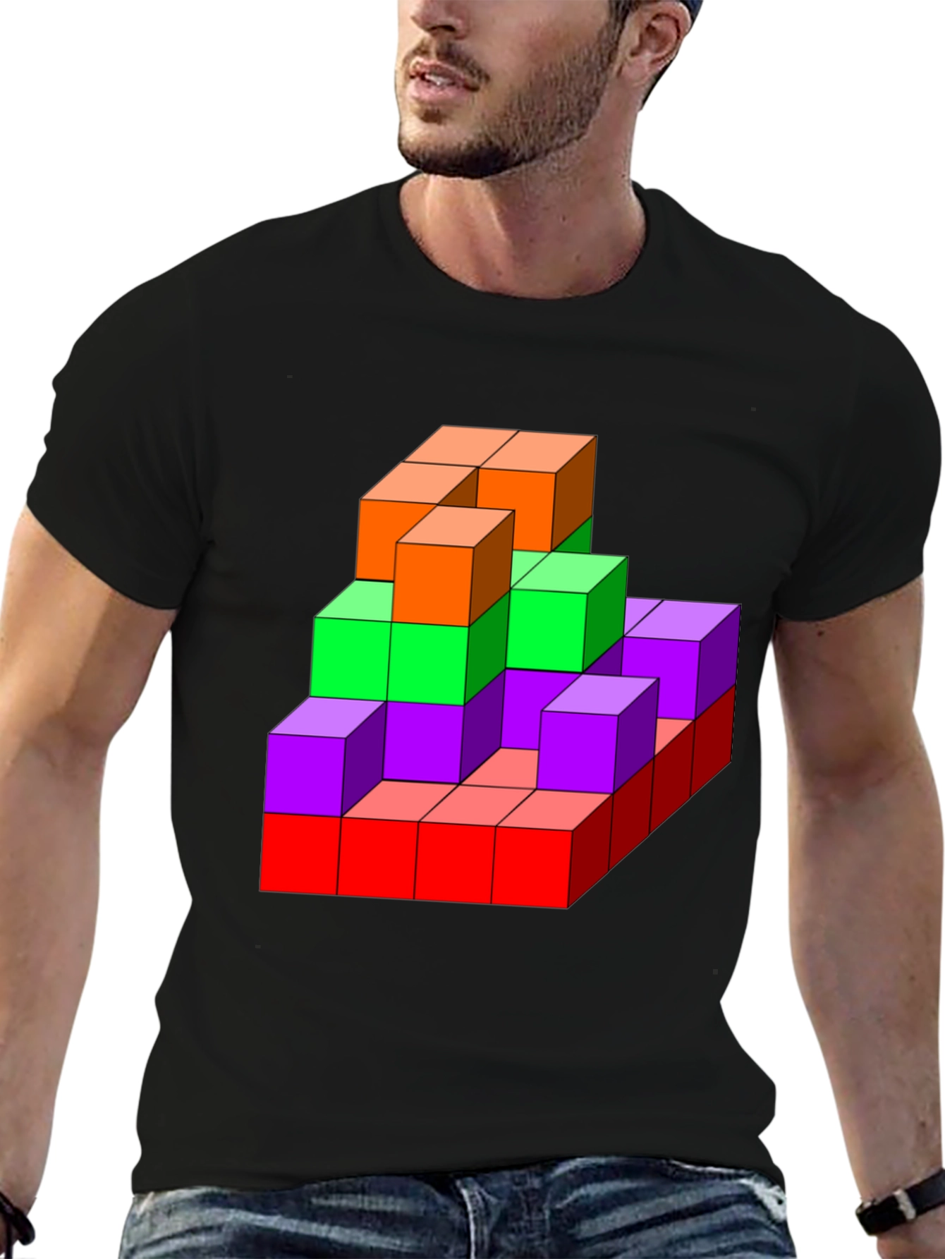 Colorful Cubes T-Shirt