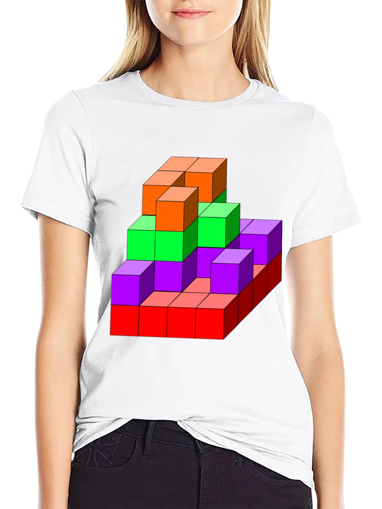 Colorful Cubes T-Shirt