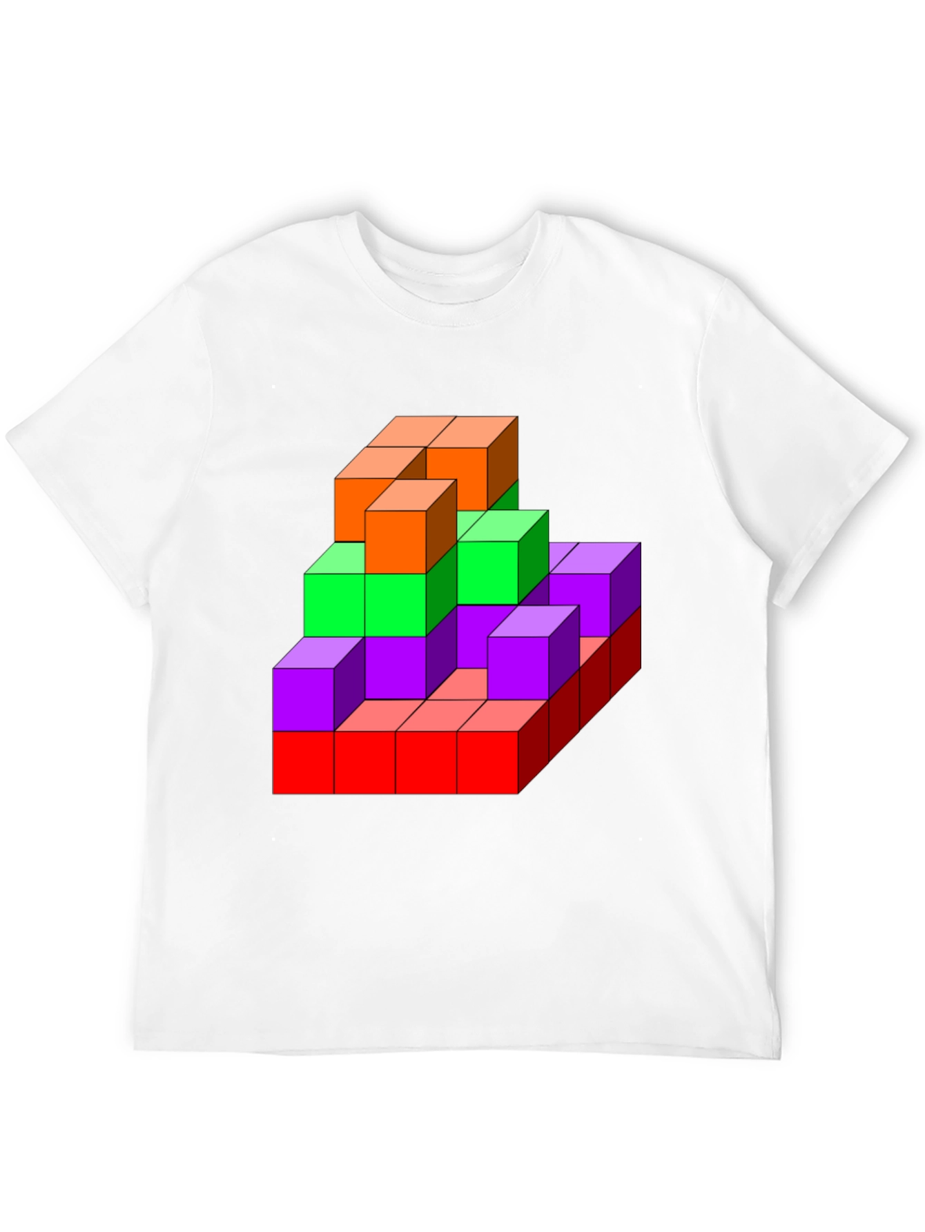 Colorful Cubes T-Shirt