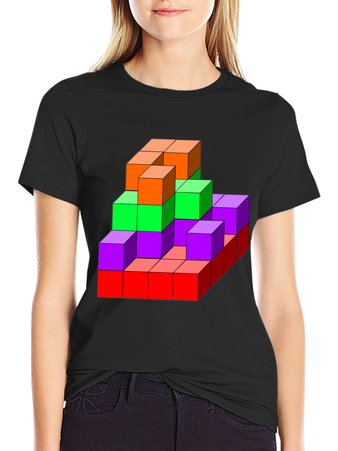Colorful Cubes T-Shirt
