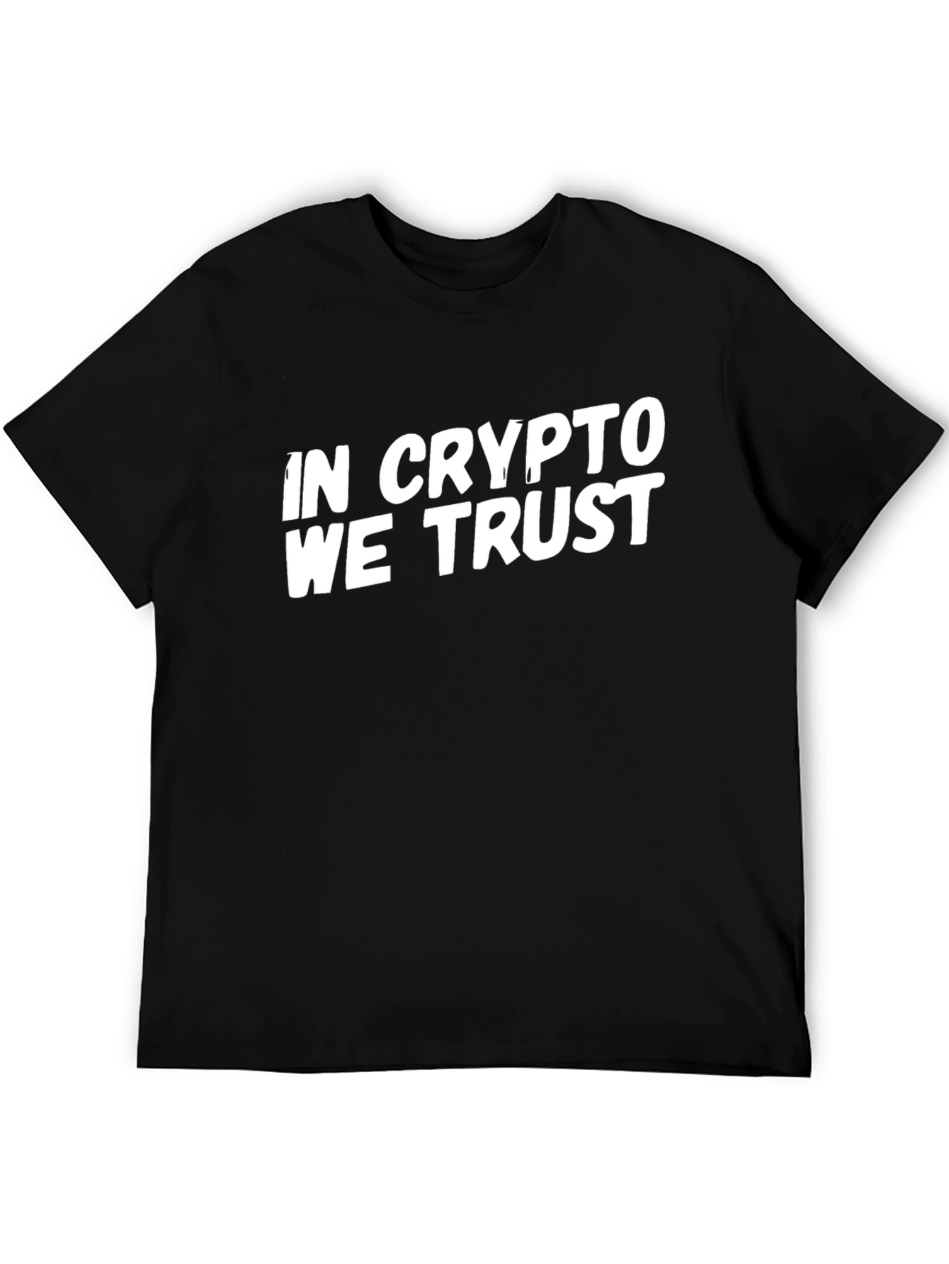 In Crypto We Trust Graphic Tee - Black