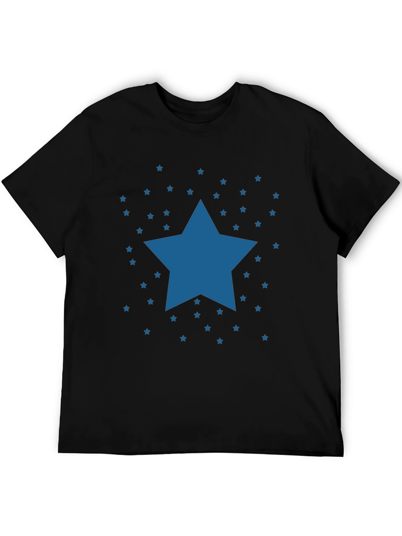 Starry Night Graphic Tee - Classic Black