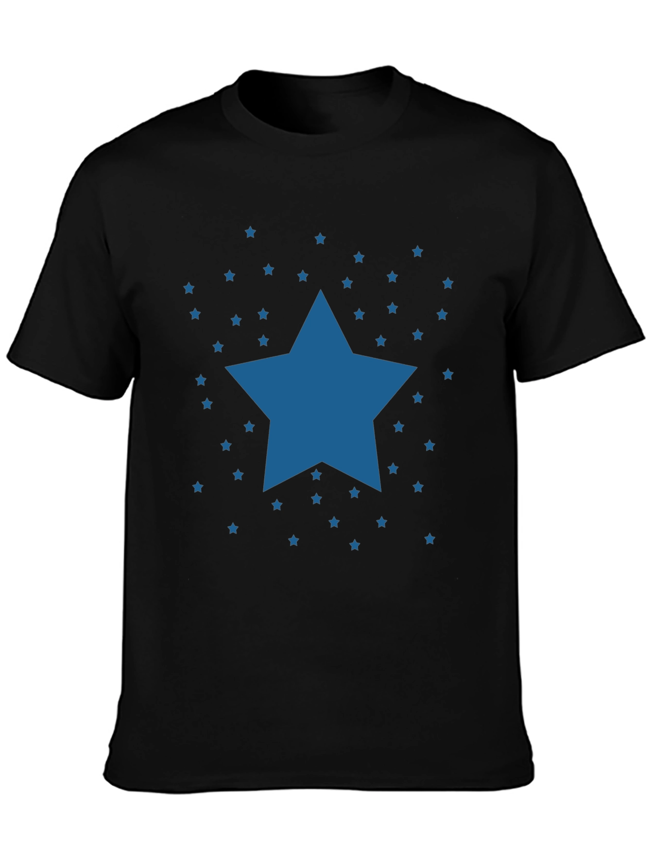 Starry Night Graphic Tee - Classic Black