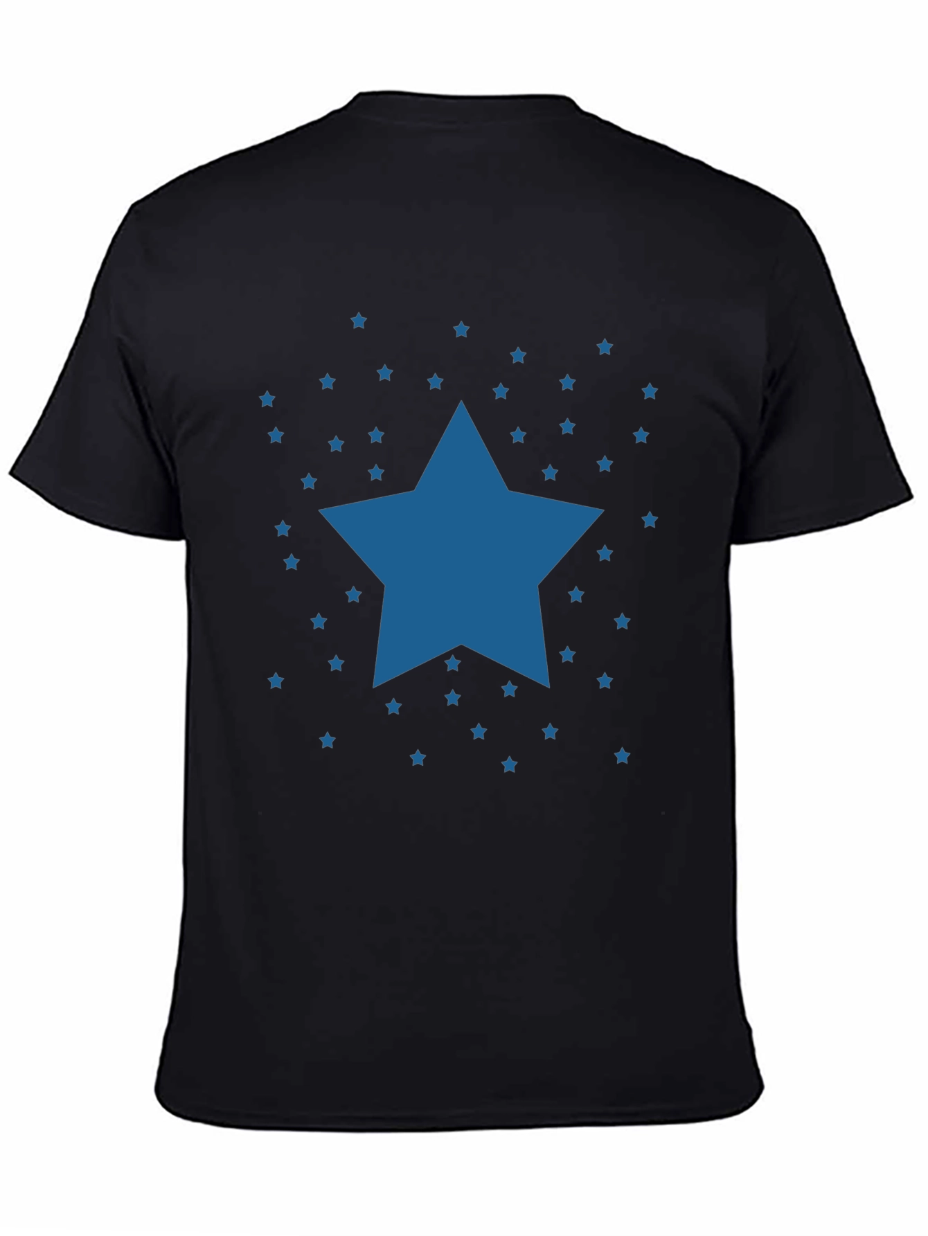 Starry Night Graphic Tee - Classic Black