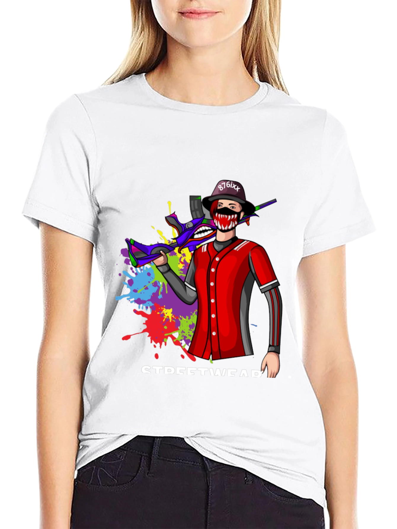 Edgy Streetwear Graphic Tee
