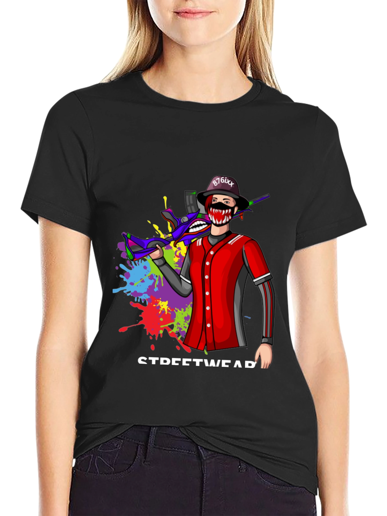 Edgy Streetwear Graphic Tee