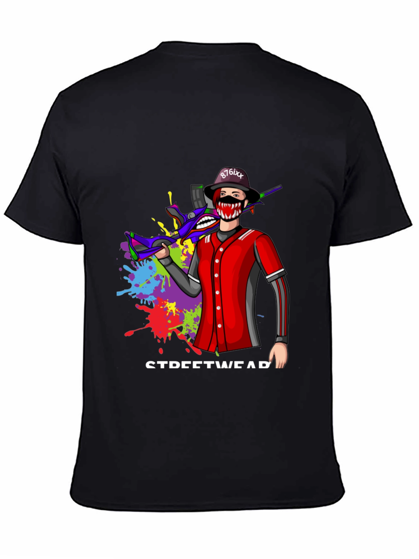 Edgy Streetwear Graphic Tee