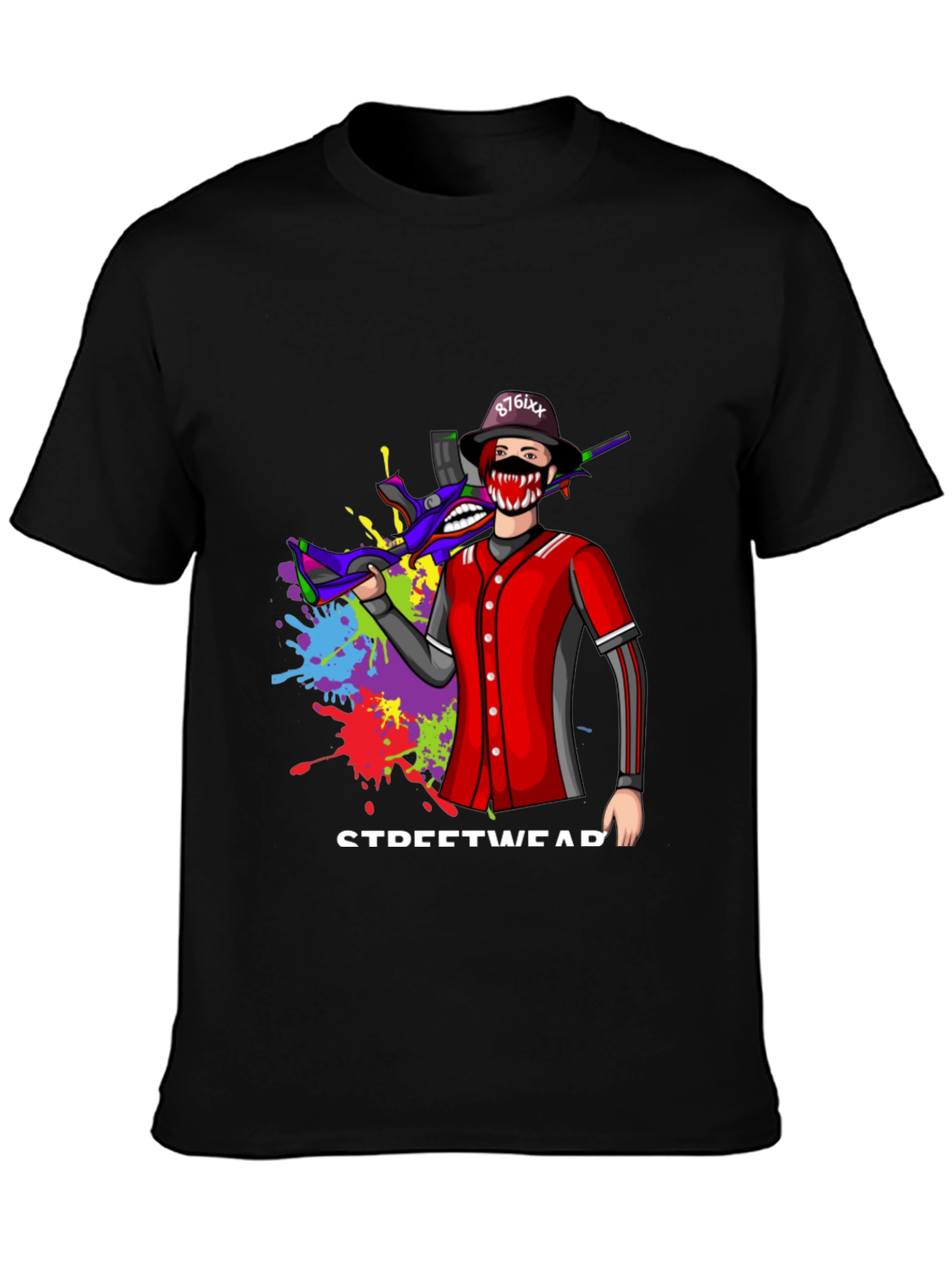 Edgy Streetwear Graphic Tee