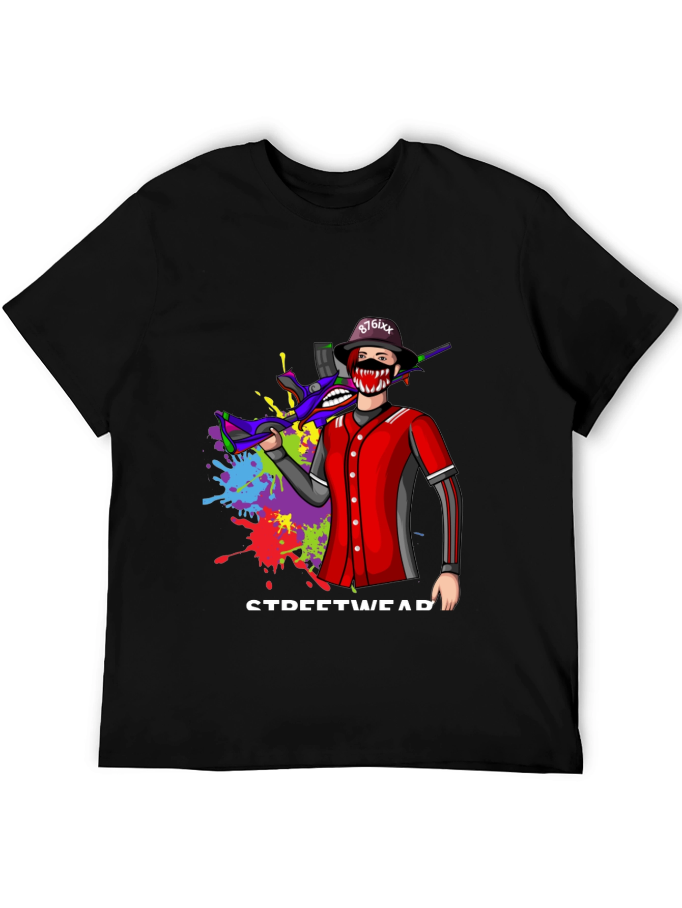 Edgy Streetwear Graphic Tee
