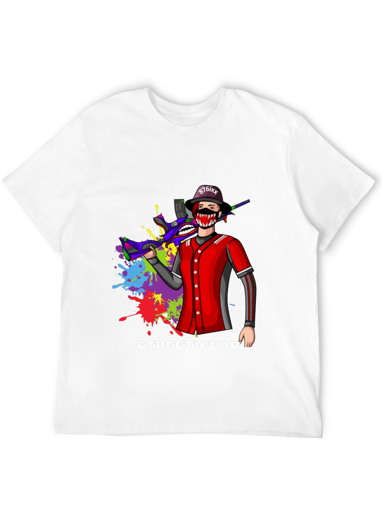 Edgy Streetwear Graphic Tee