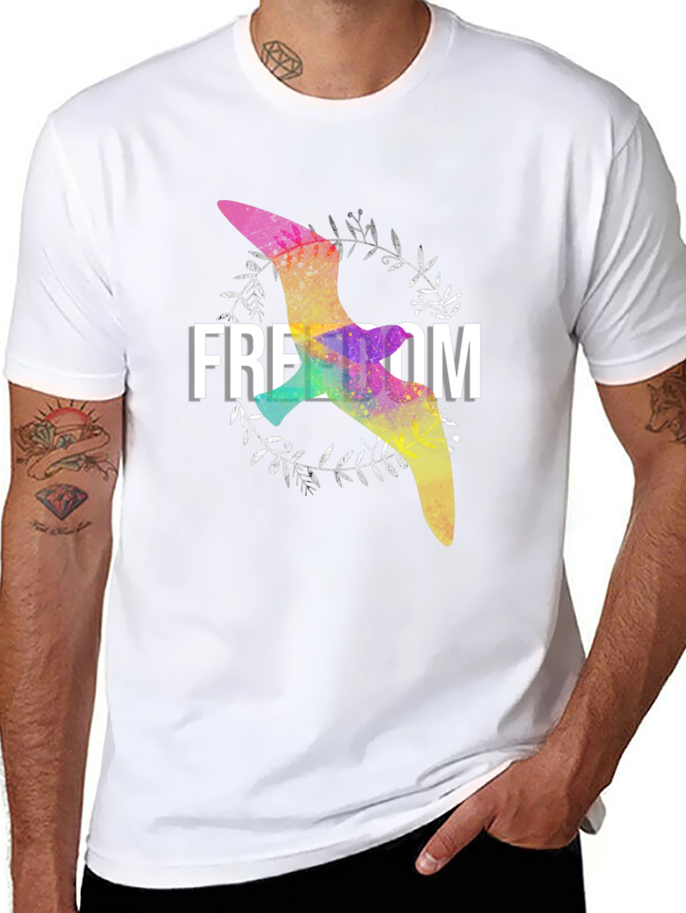 Freedom Bird Graphic Tee - Stylish Unisex Shirt