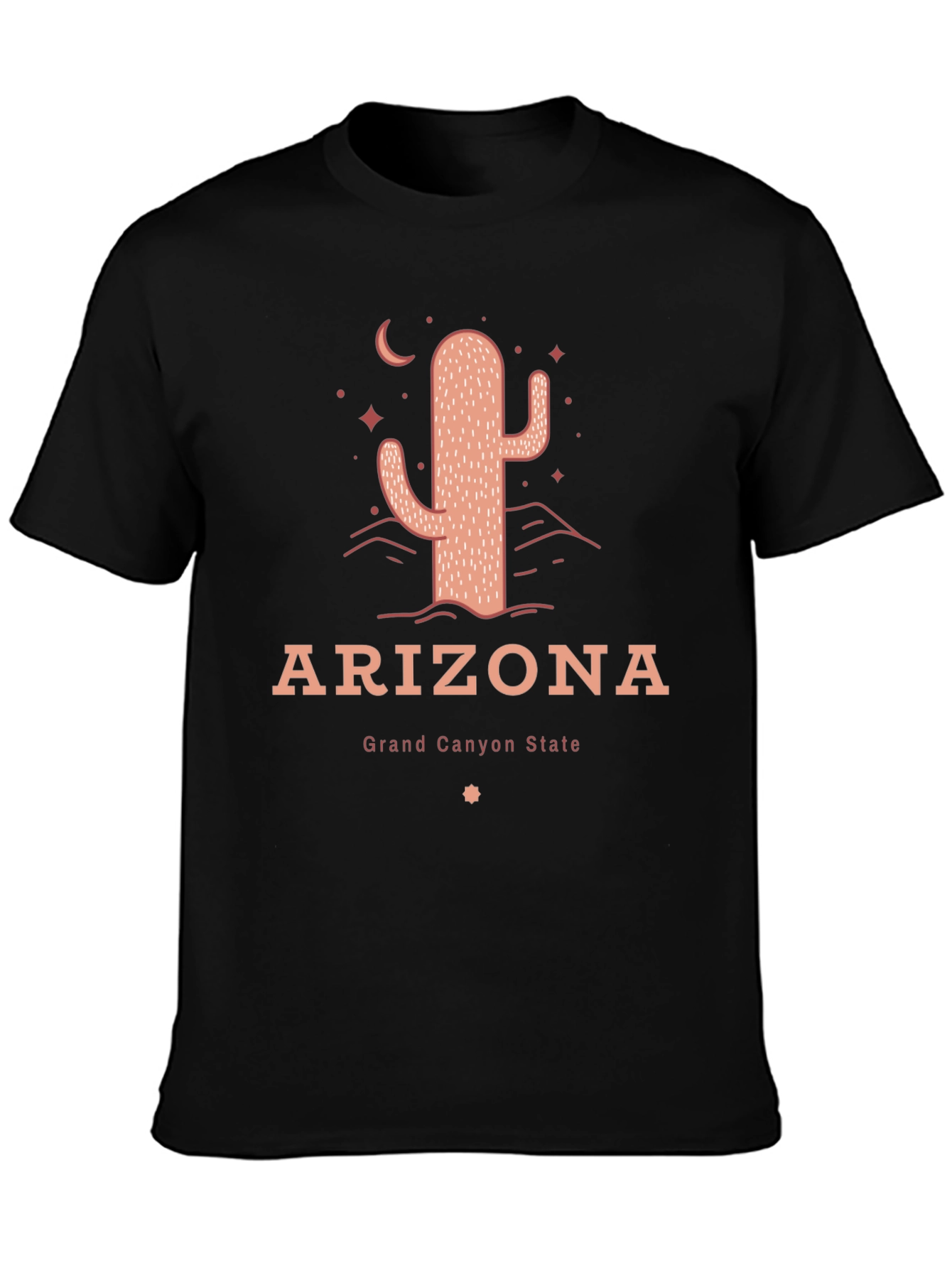 Arizona Cactus Graphic T-Shirt - Grand Canyon State
