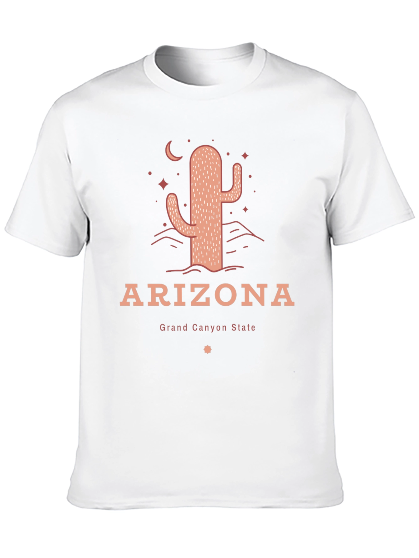 Arizona Cactus Graphic T-Shirt - Grand Canyon State