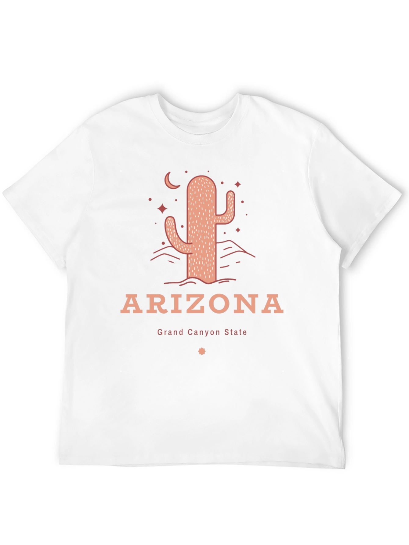 Arizona Cactus Graphic T-Shirt - Grand Canyon State